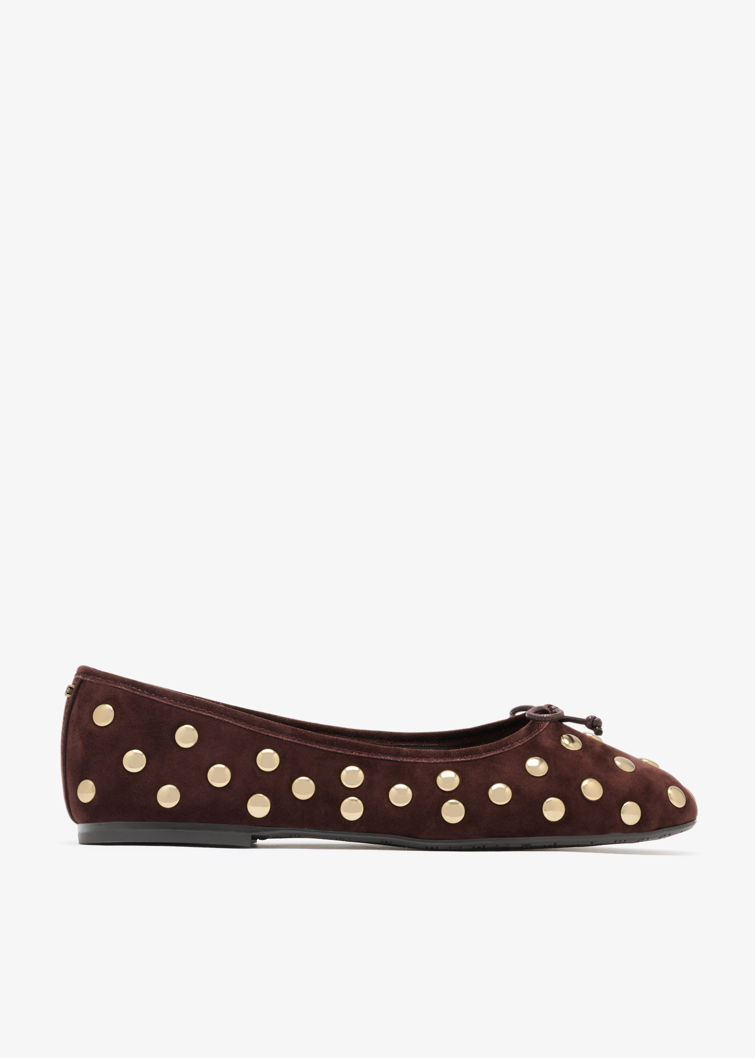 

Alie studded ballet flats, Brown