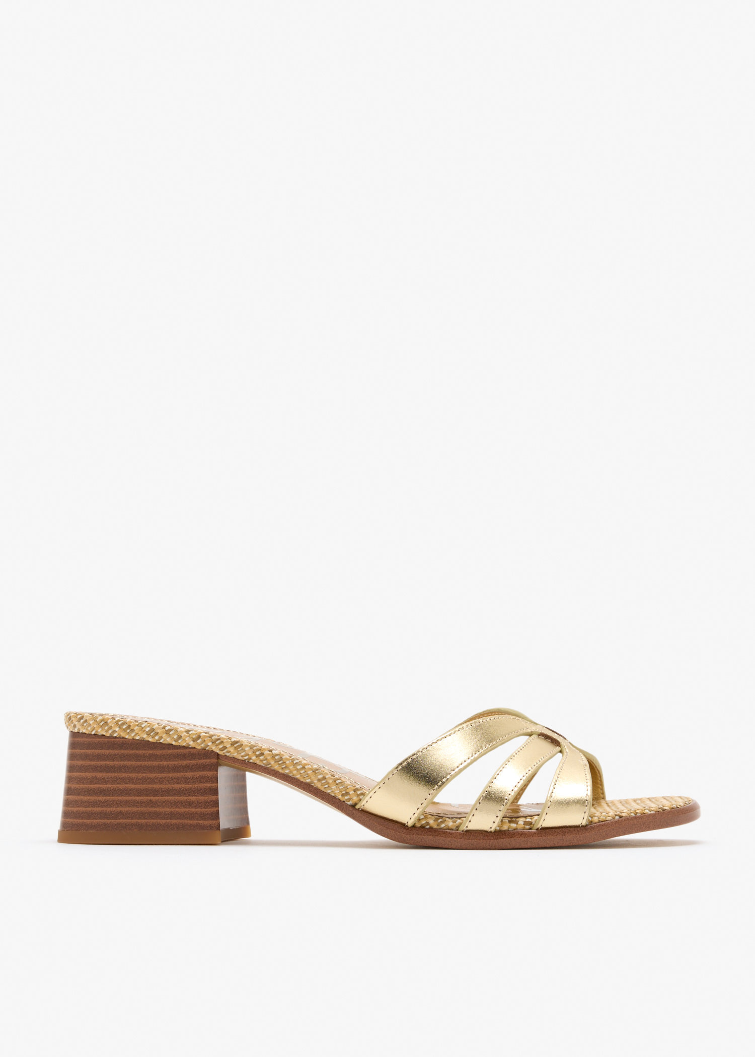 

Farrin sandals, Gold