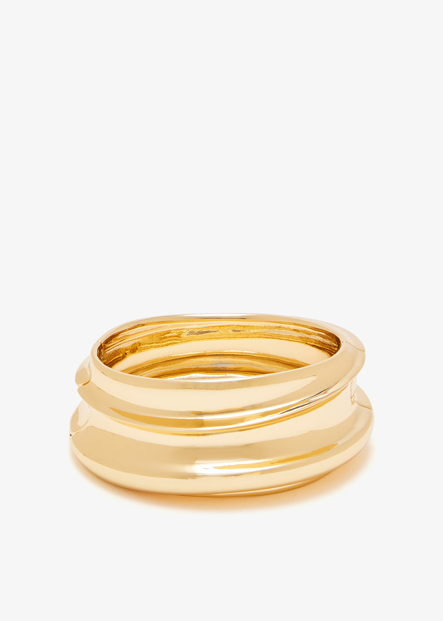 

Mega Lennon bangle, Gold