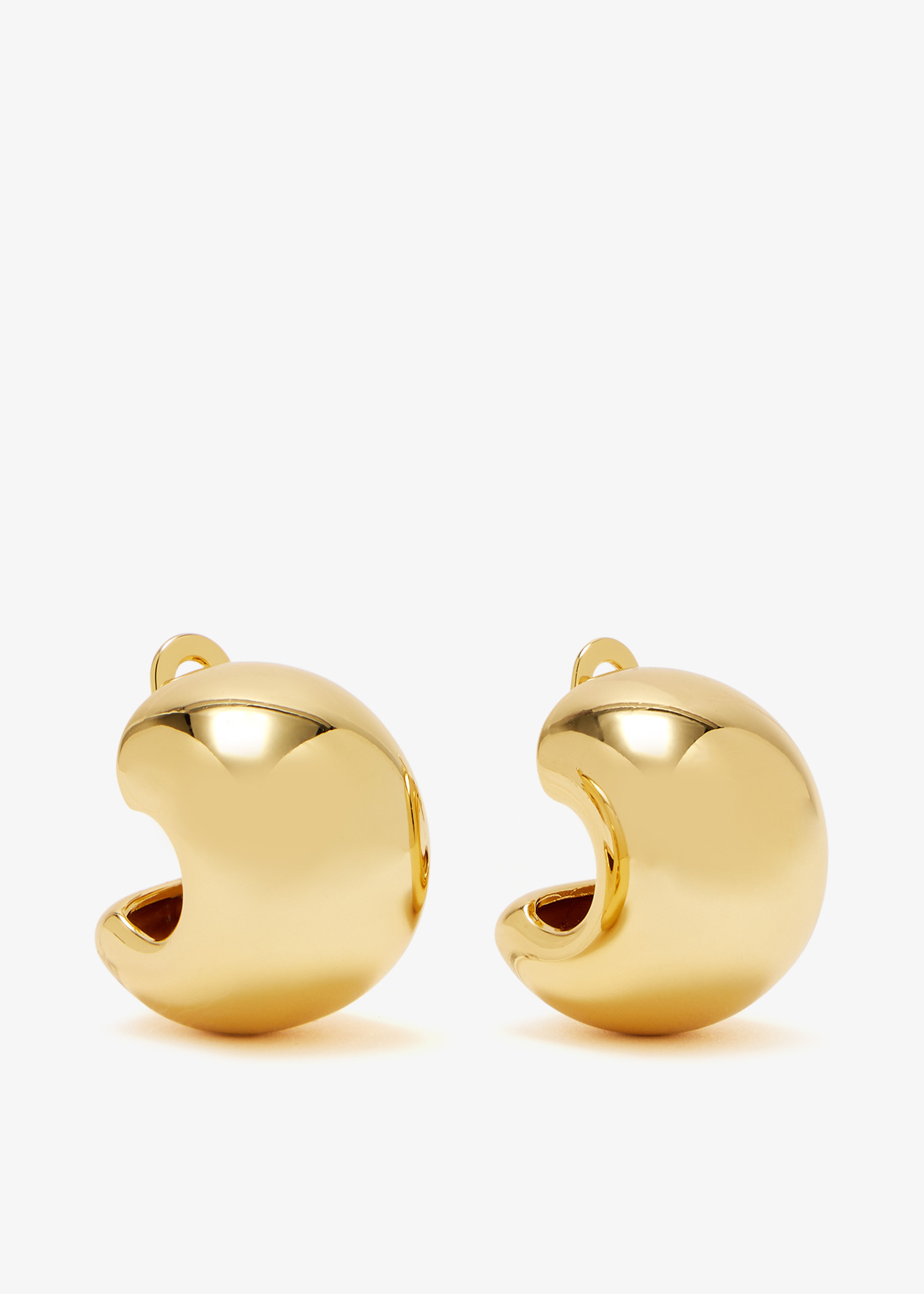 

Gemma hoop earrings, Gold