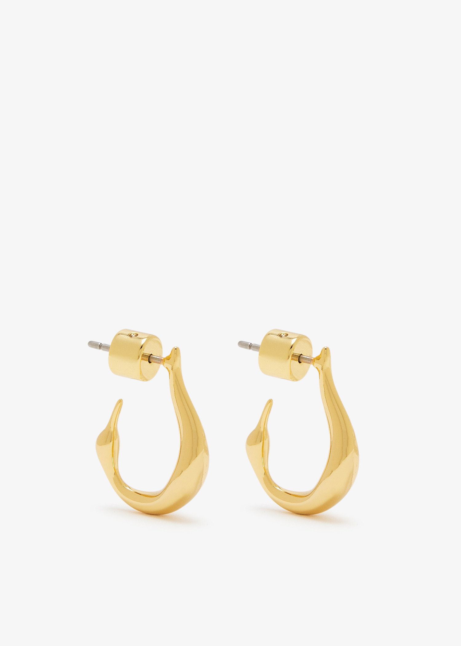 

Mini Colette hoops, Gold