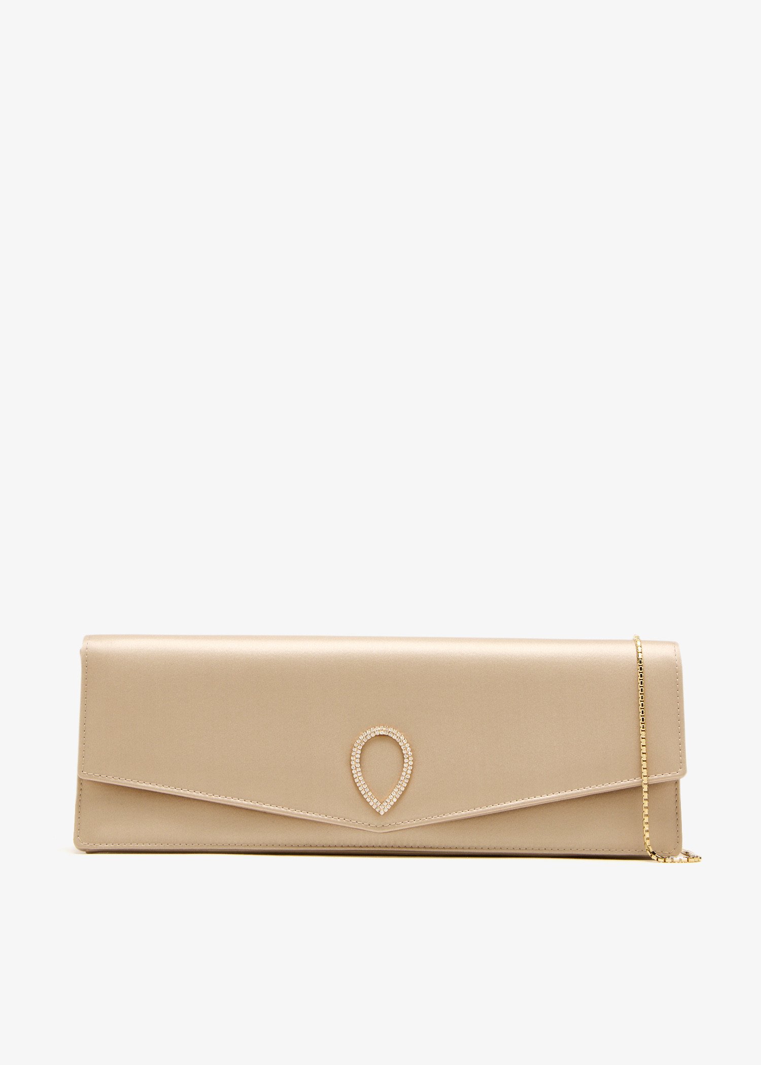 

Le 8 baguette clutch, Gold