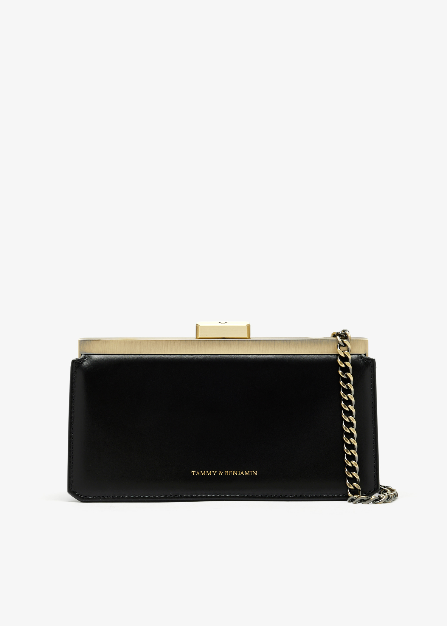

Jeanne Baguette clutch, Black