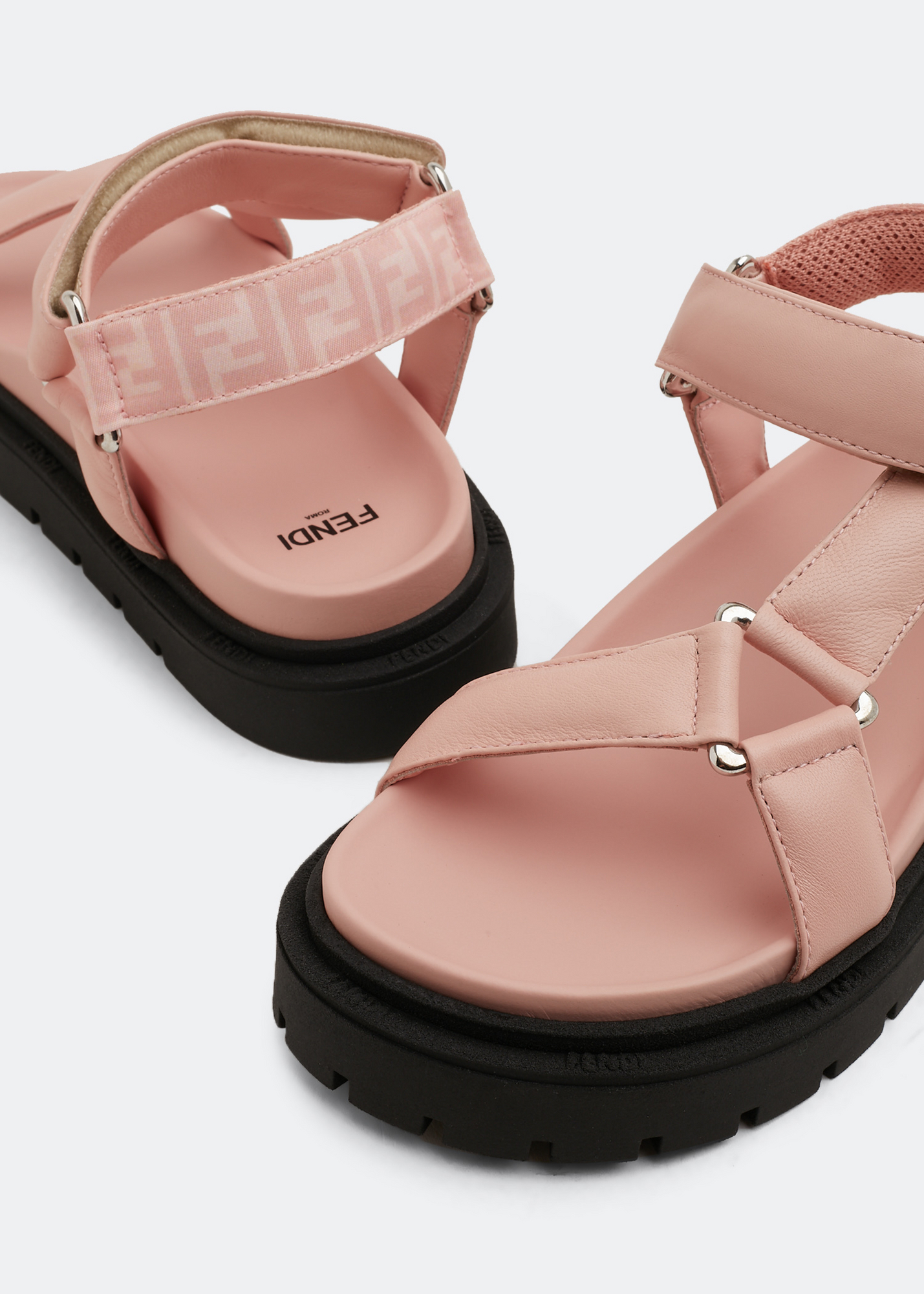 

Leather sandals, Pink