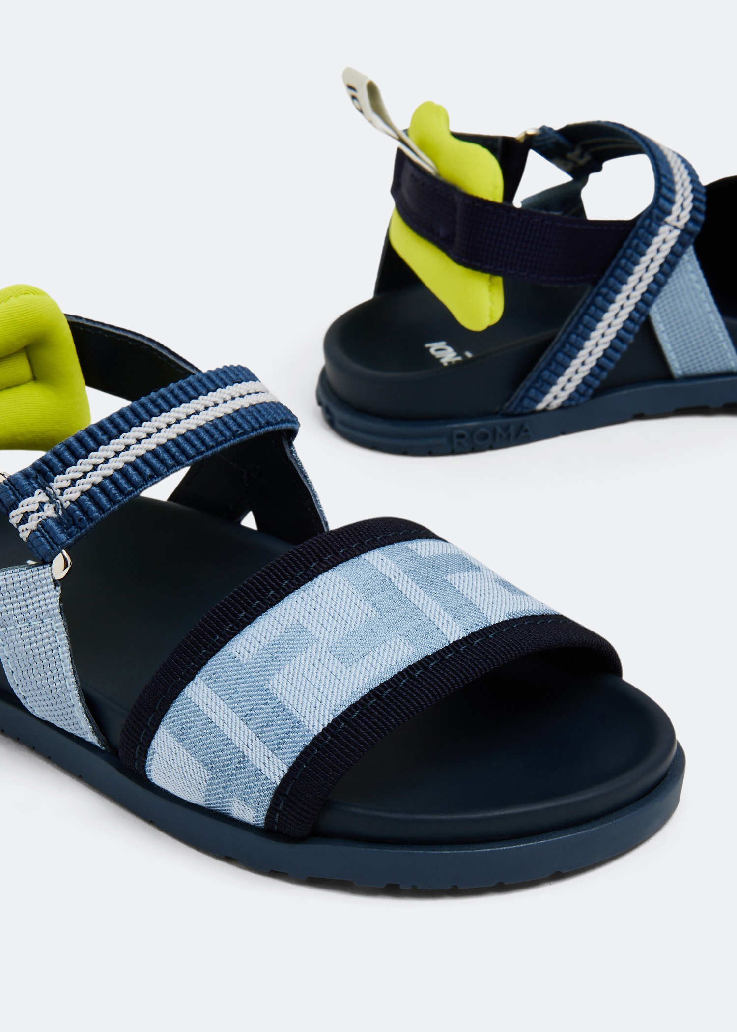 

Signature FF sandals, Blue