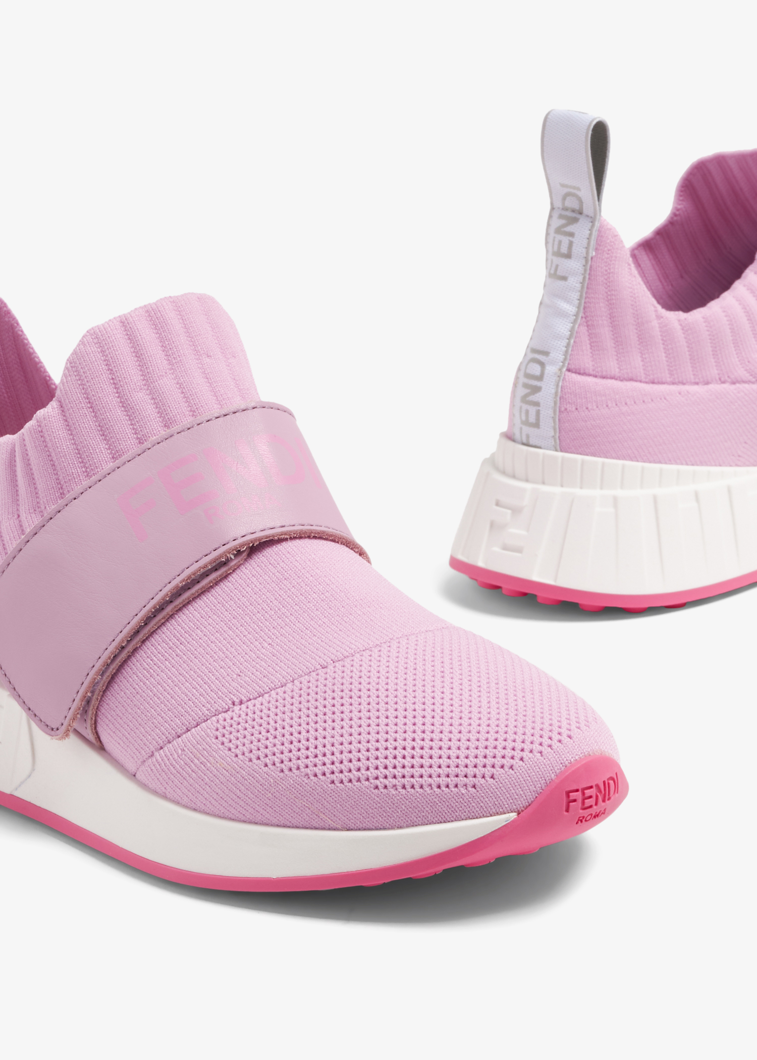 

Knit sneakers, Pink