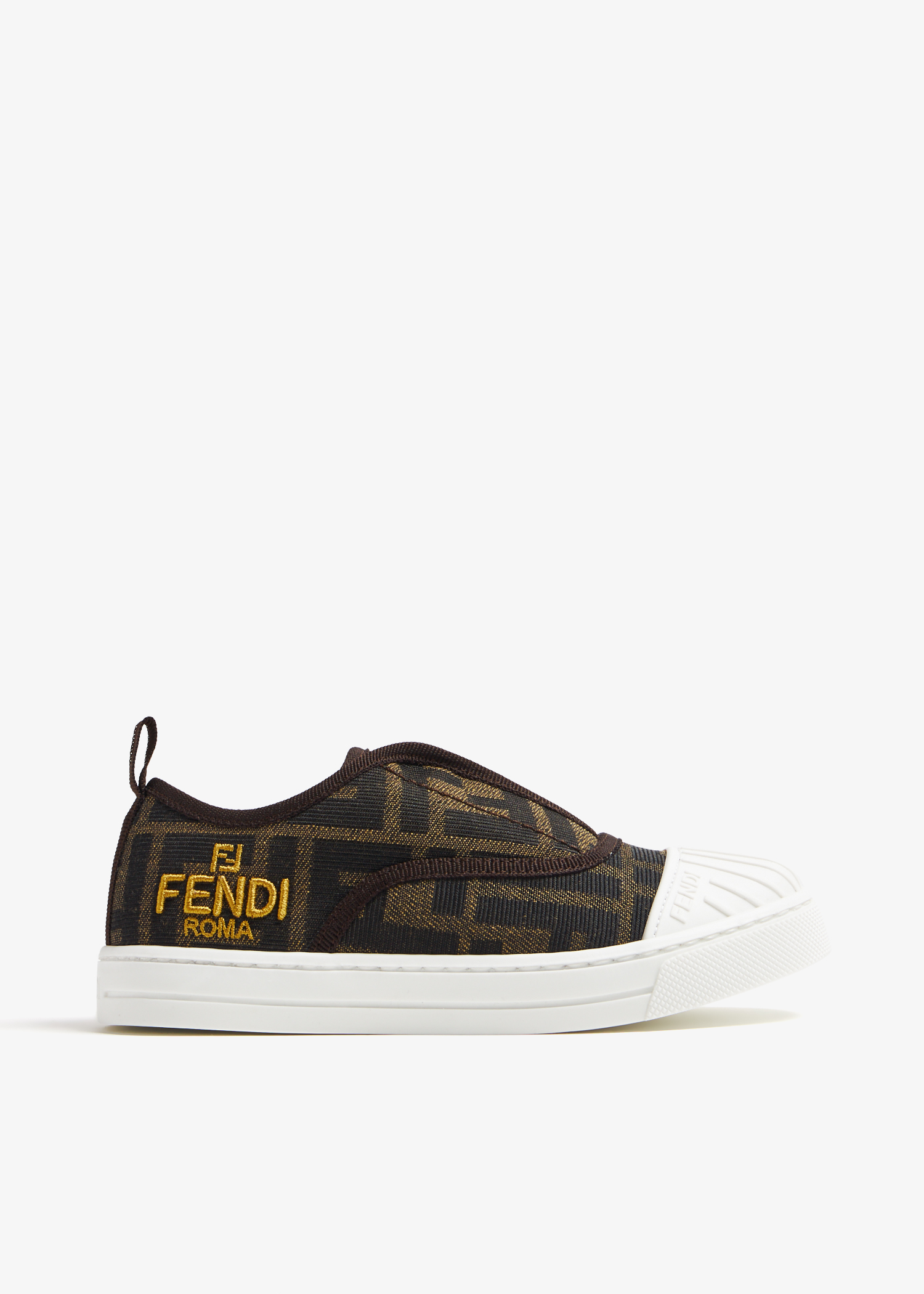 

Tobacco jacquard sneakers, Prints