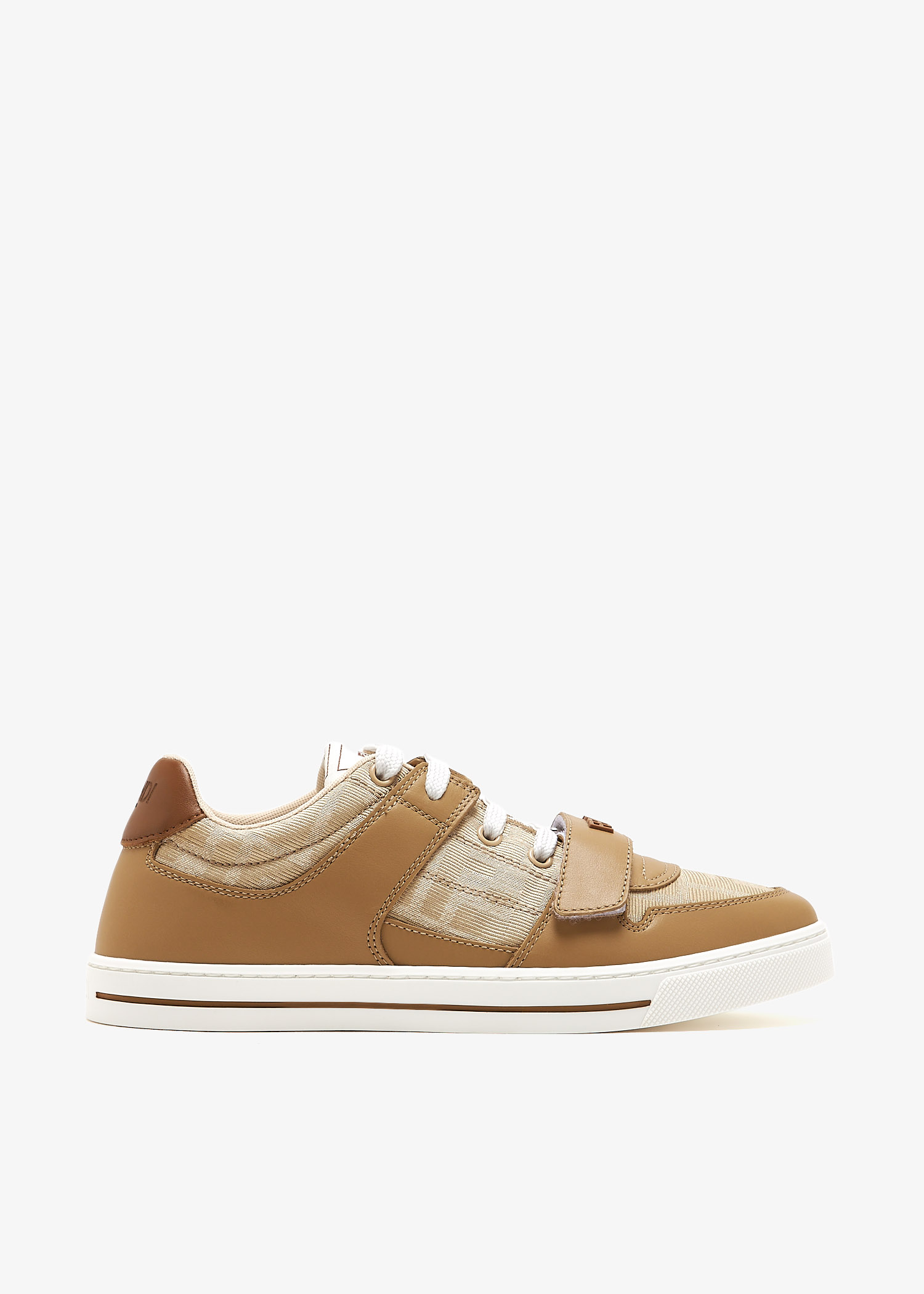 

FF jacquard sneakers, Beige