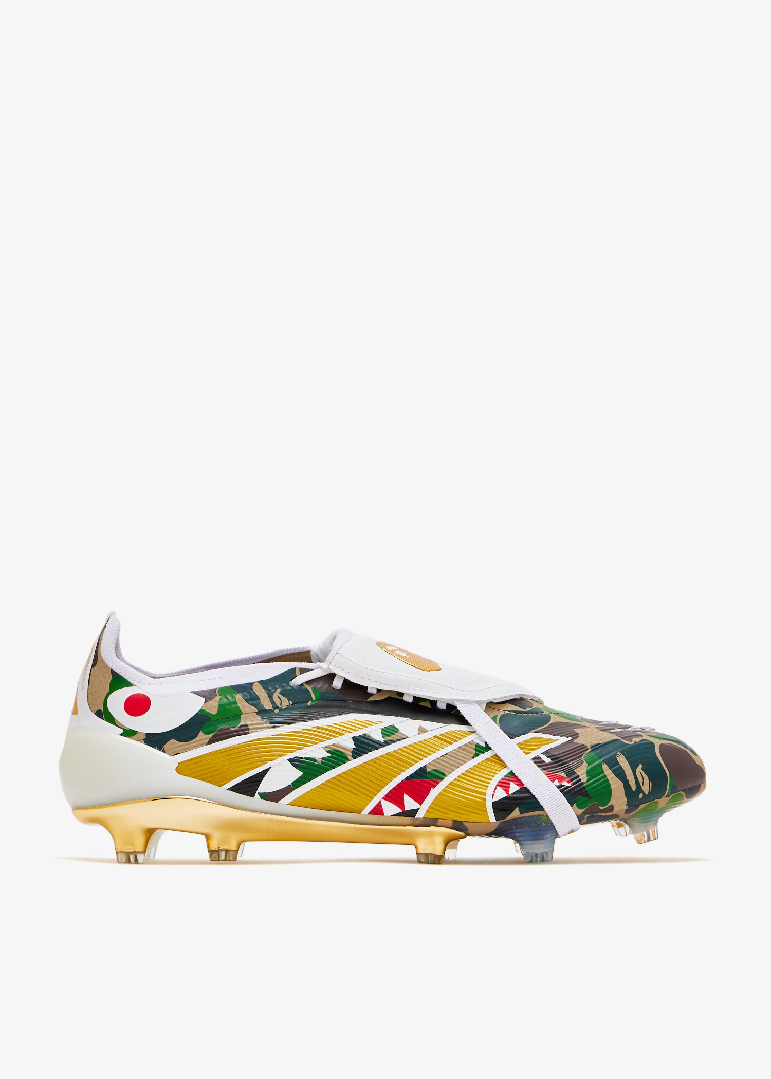 

x BAPE Predator Elite firm ground boots, Multicolored