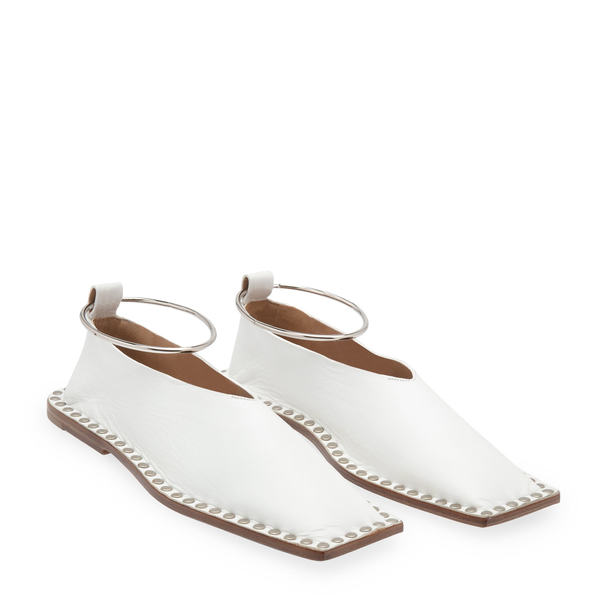 

Tripon ballet flats, White