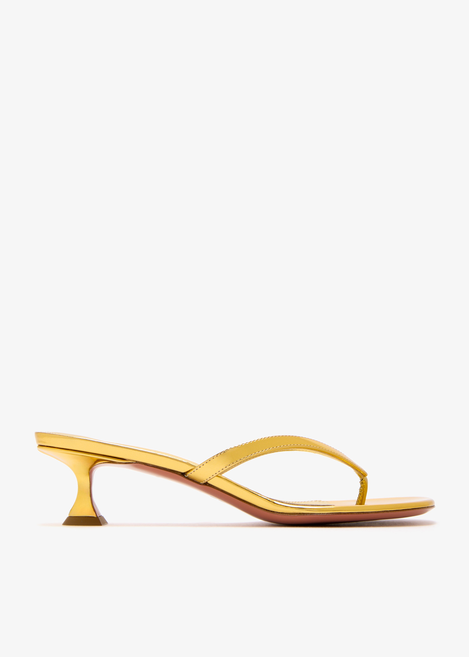 

Juliette 45 thong sandals, Gold