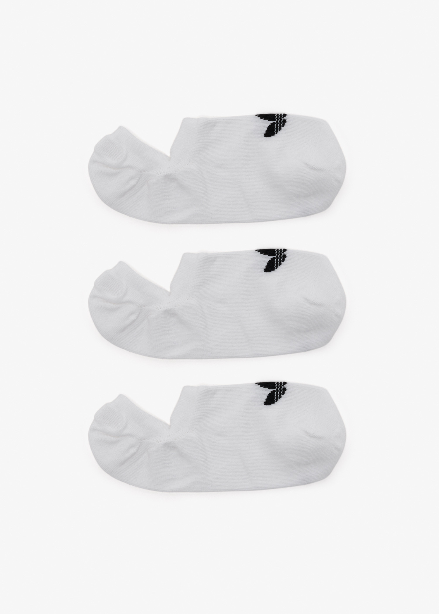 

Trefoil low cut socks, White