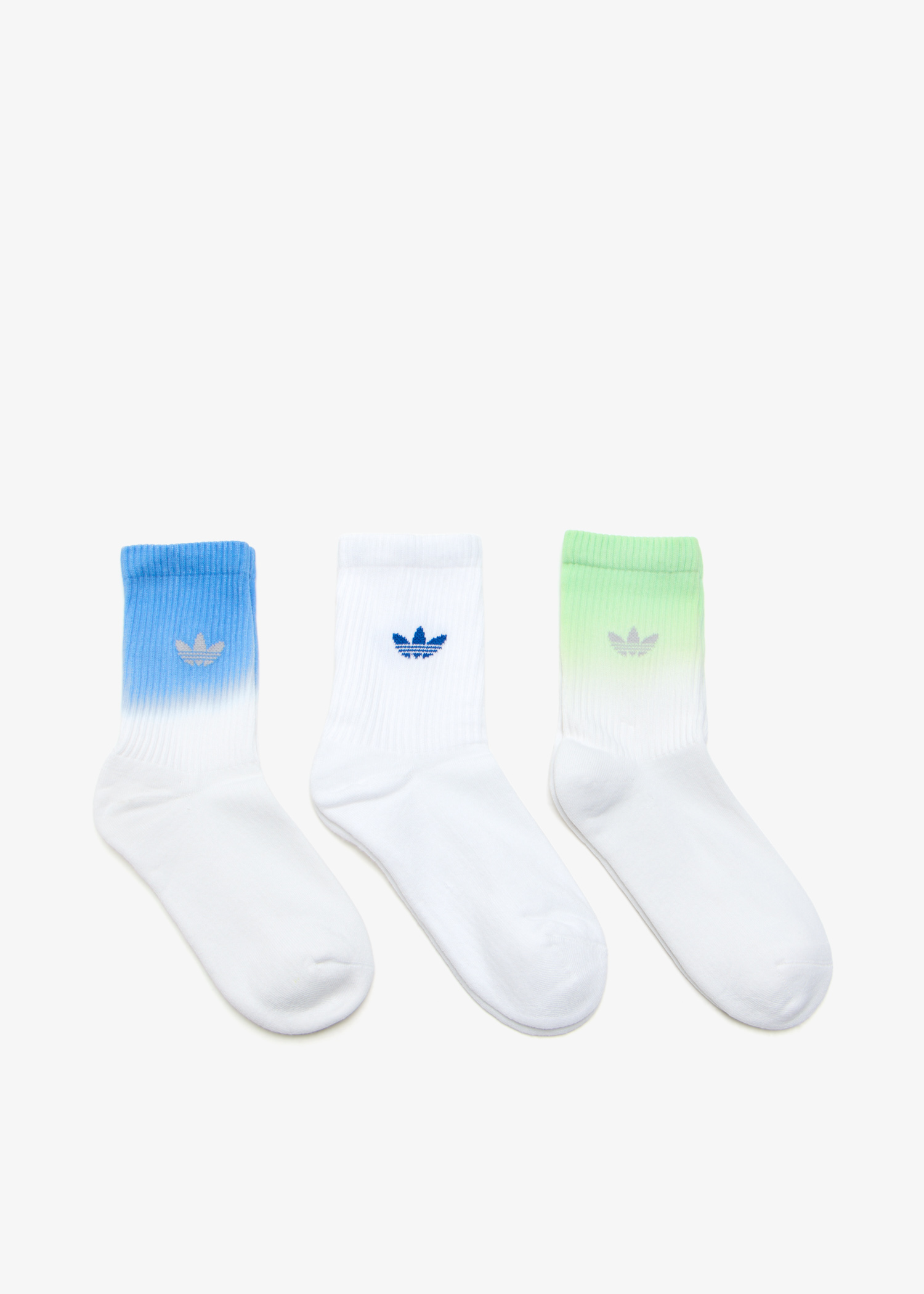 

Ombré crew sock set, Multicolored