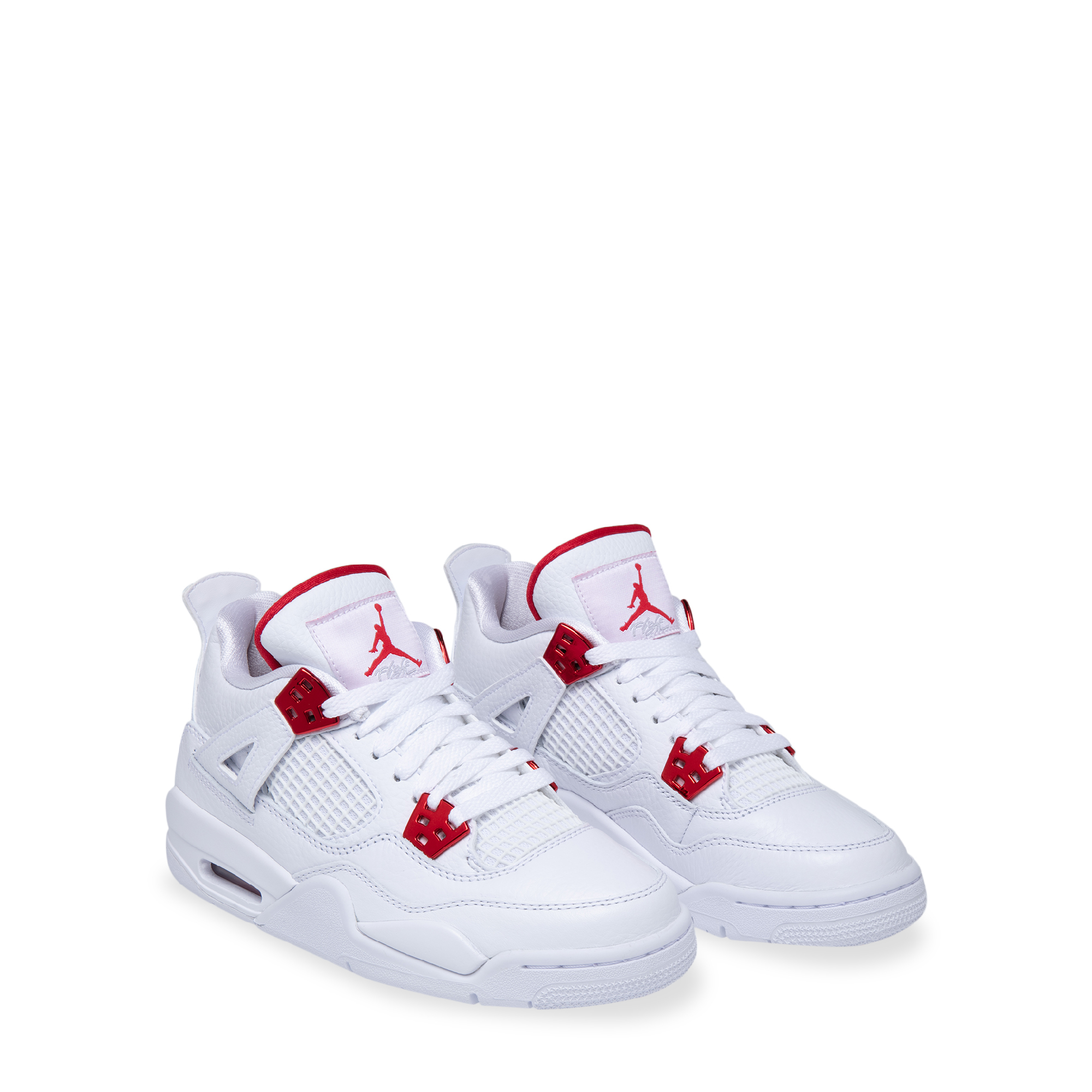 

Air Jordan 4 'Metallic Red' sneakers, White