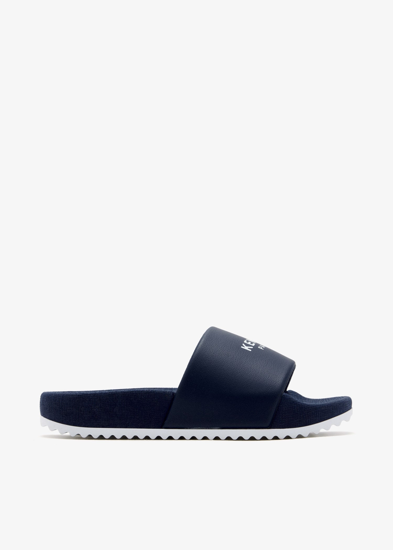 

Logo-print slides, Blue