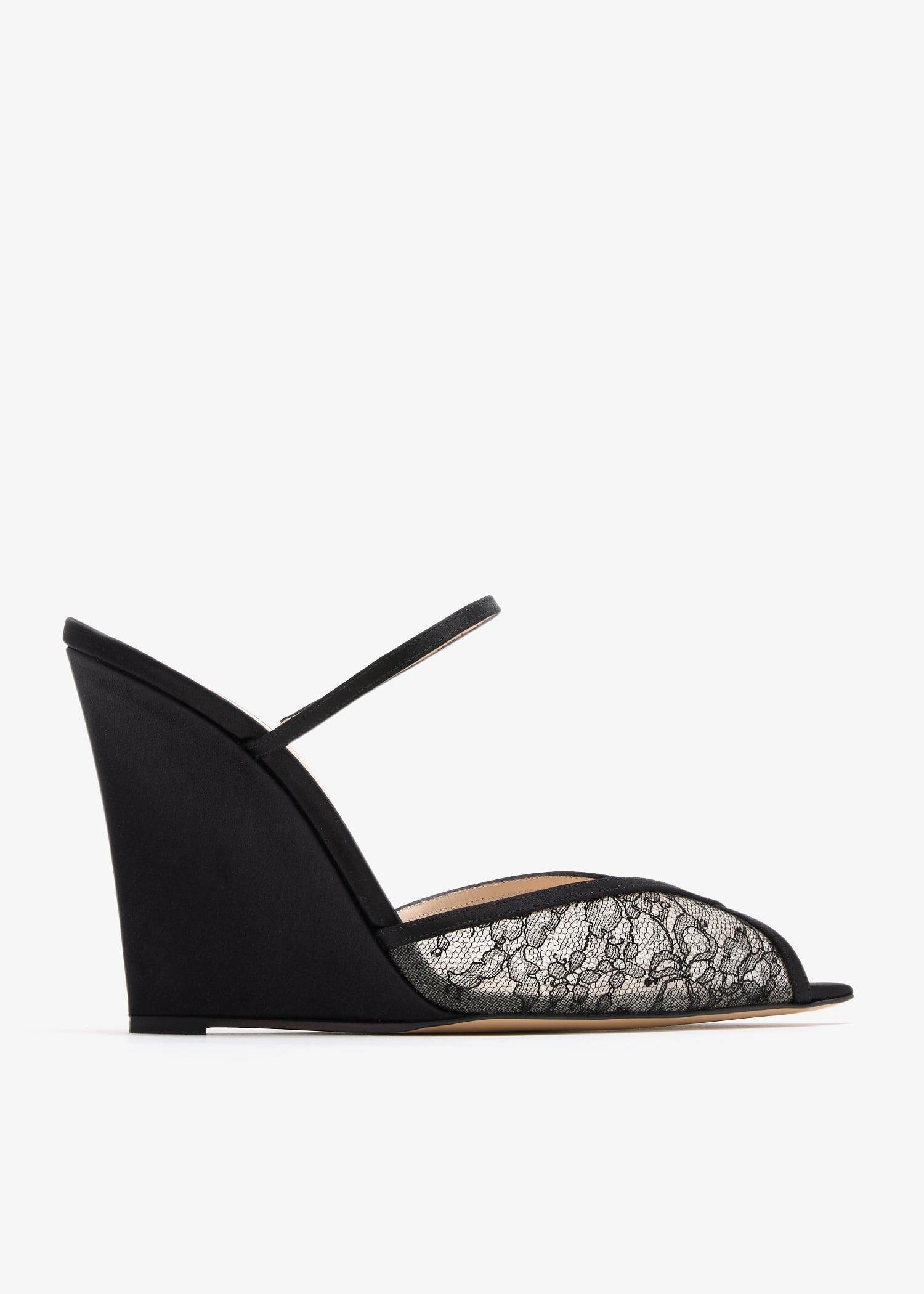 

Katy 105 wedge mules, Black