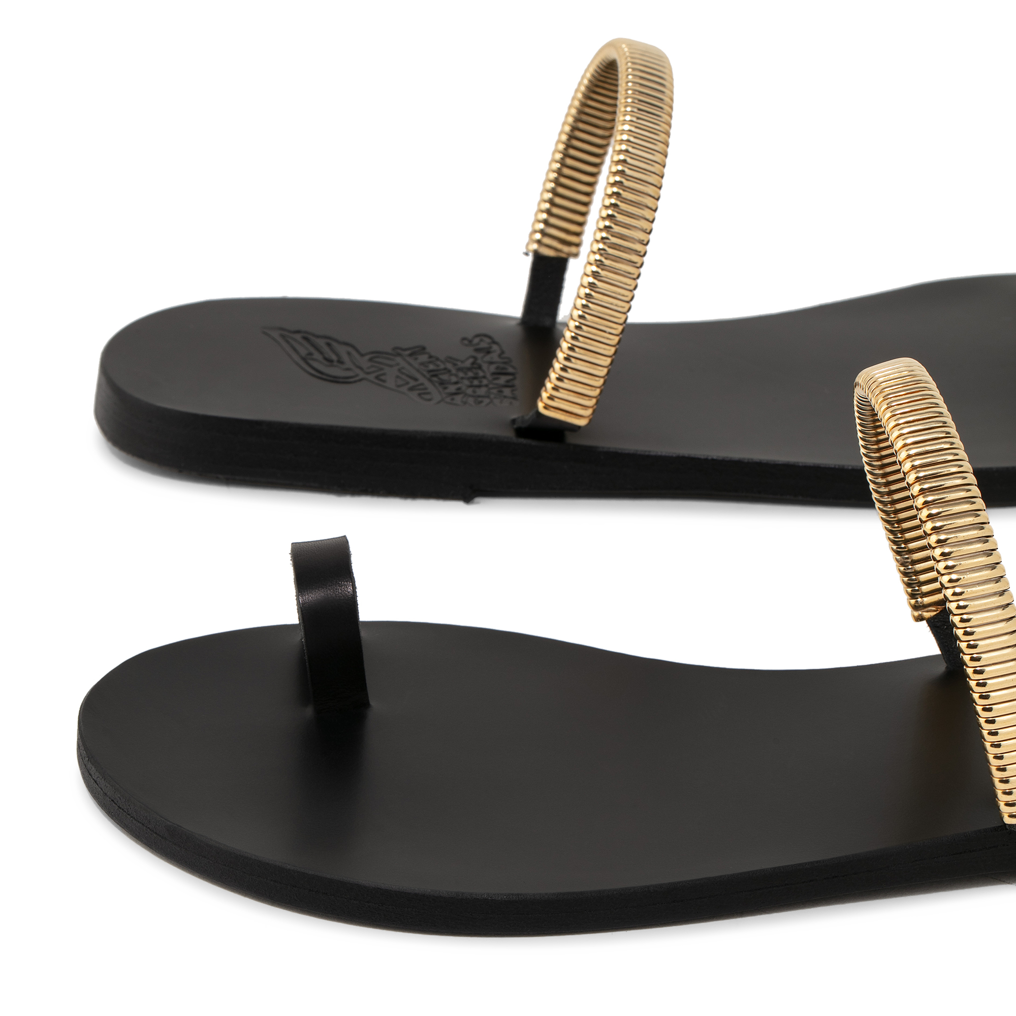 

Konaki sandals, Black