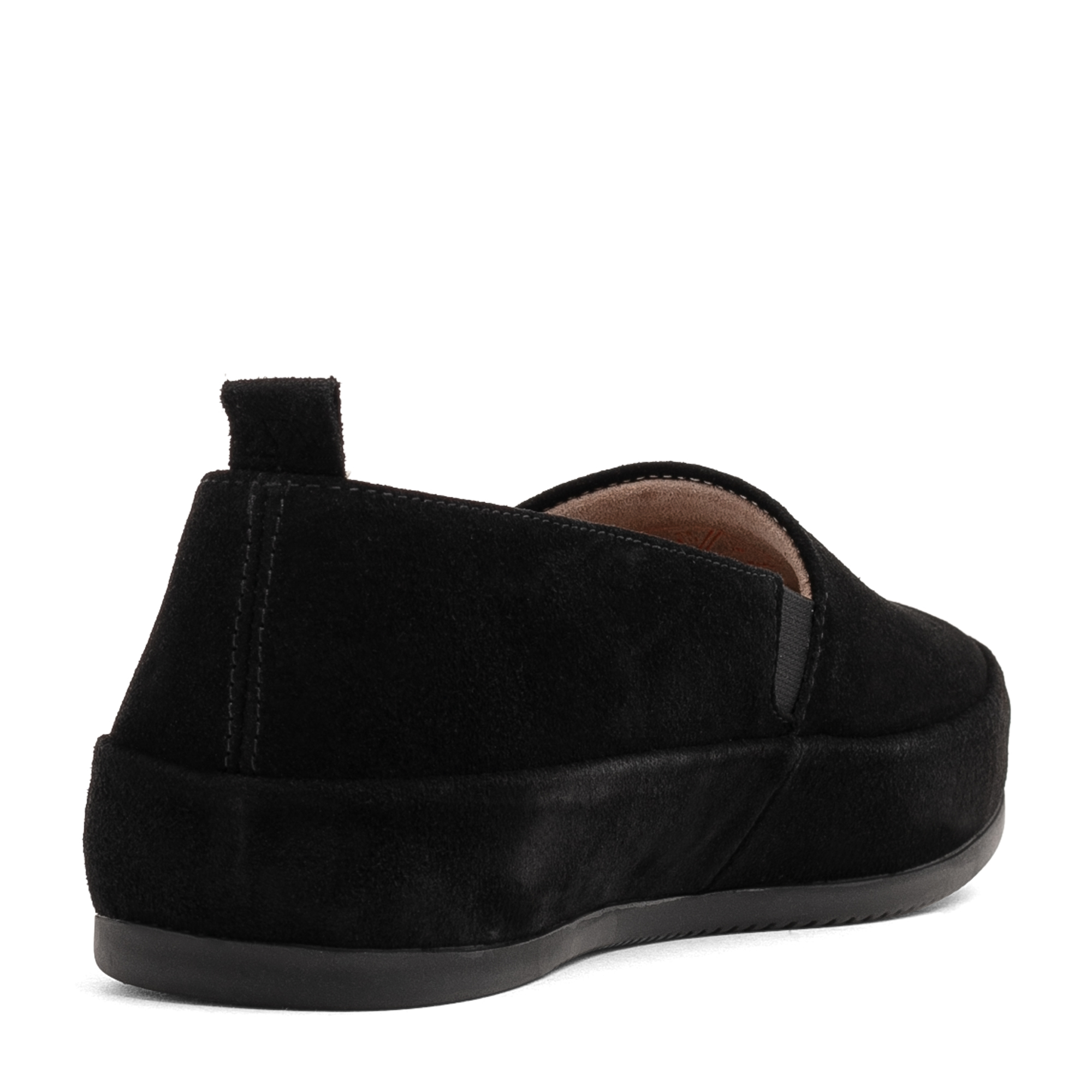 

Suede loafers, Black