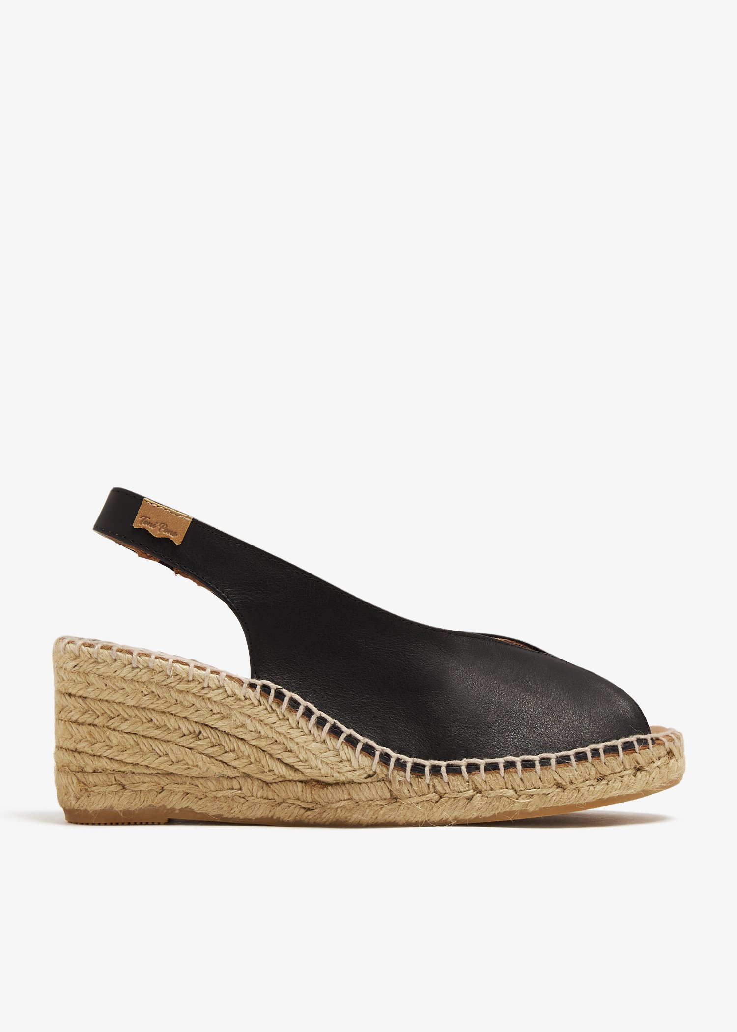 

Laila wedge espadrilles, Black