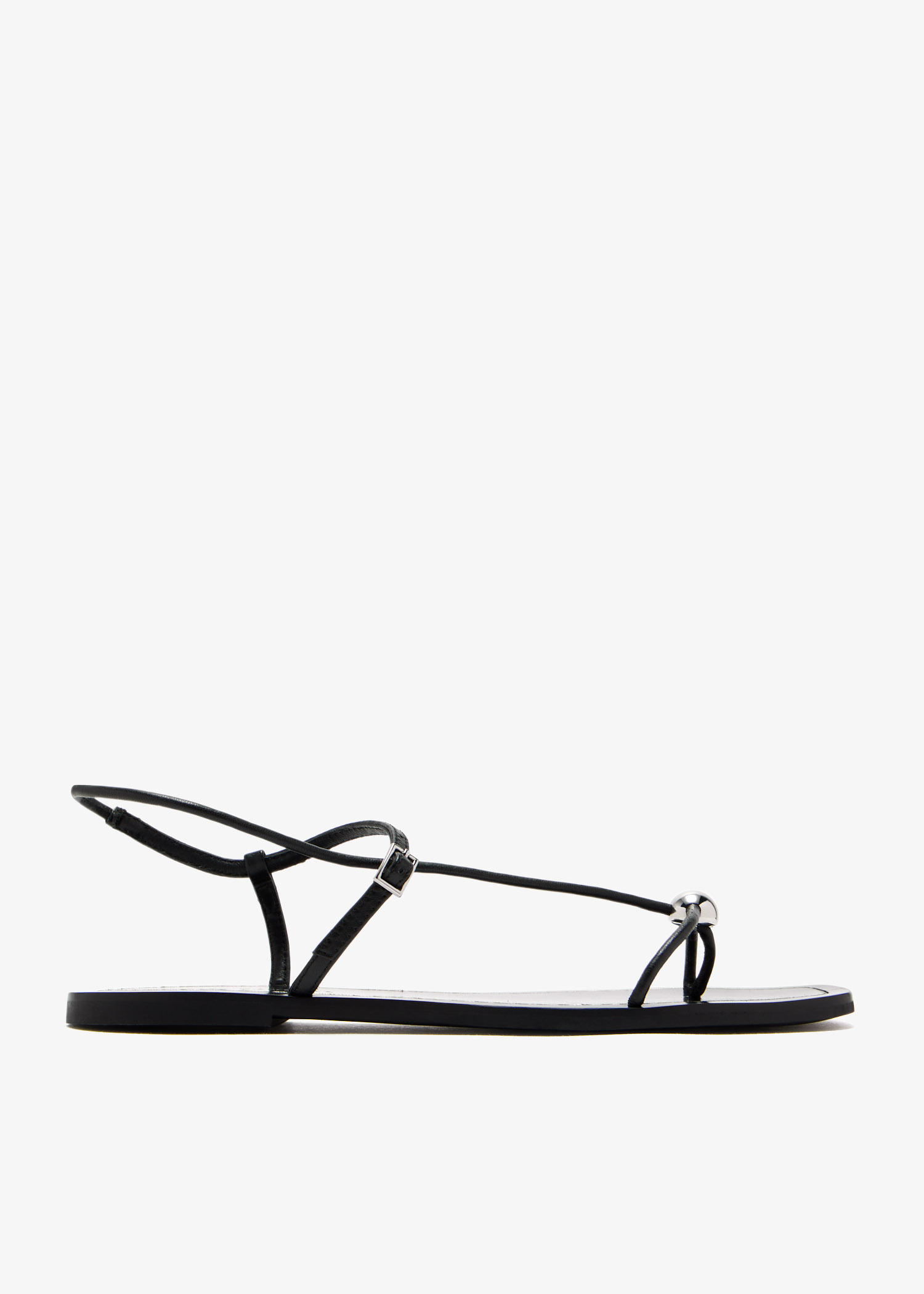 

Lara flat sandals, Black