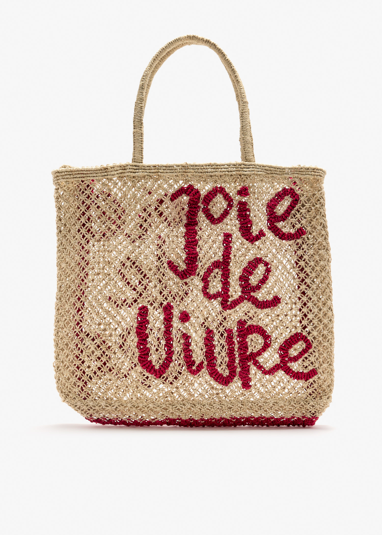 

Joie de Vivre large tote bag, Beige