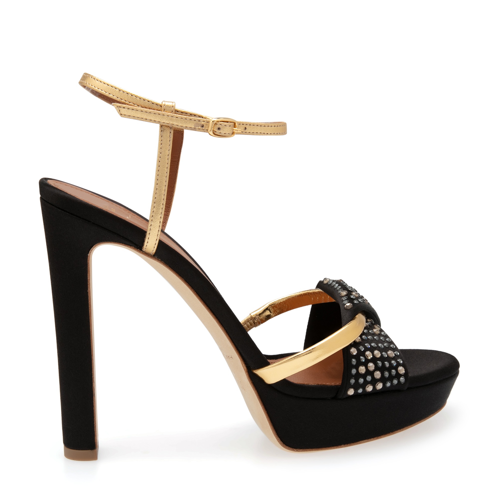 

Lauren Crystal sandals, Black