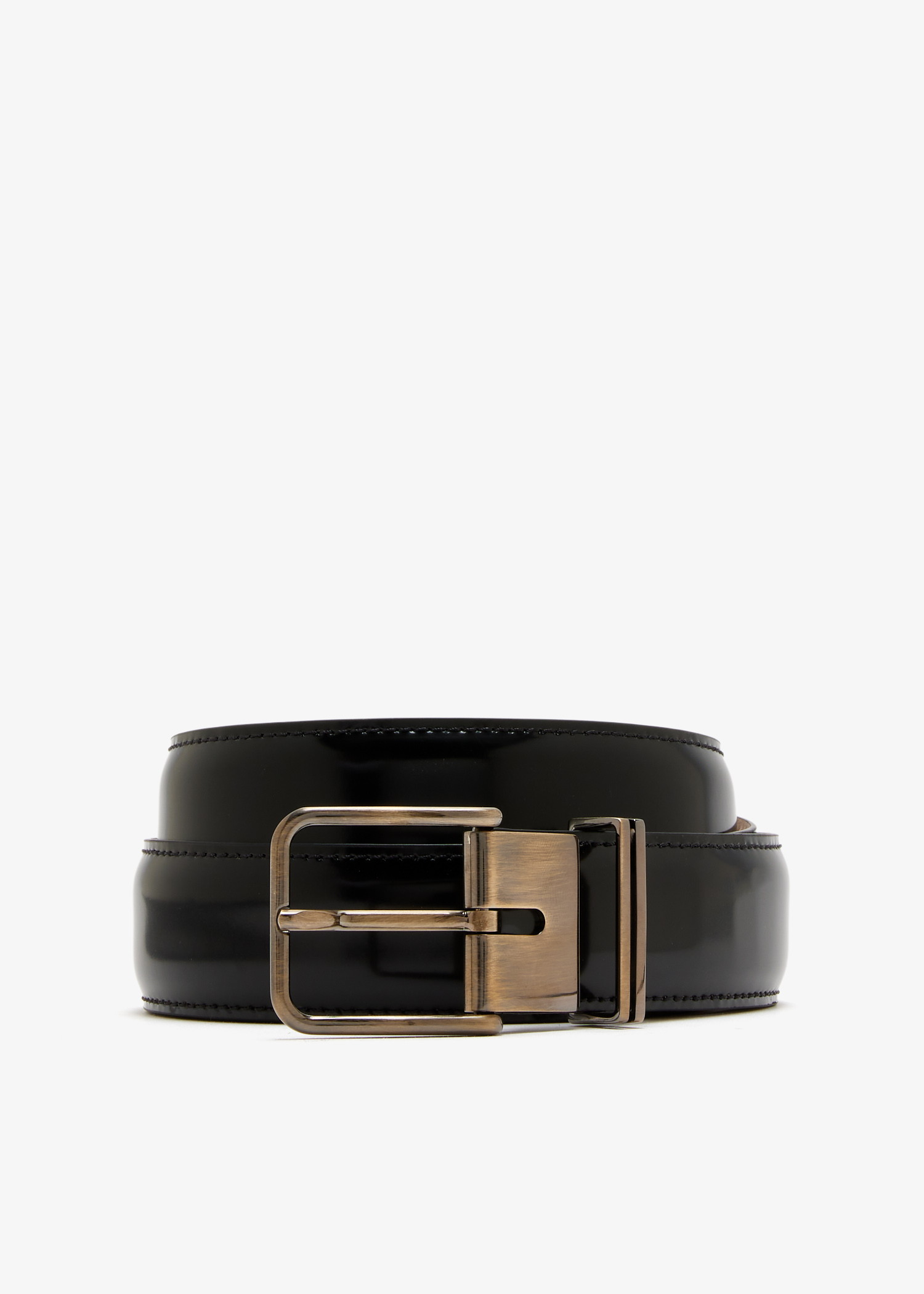 

Leather belt, Black