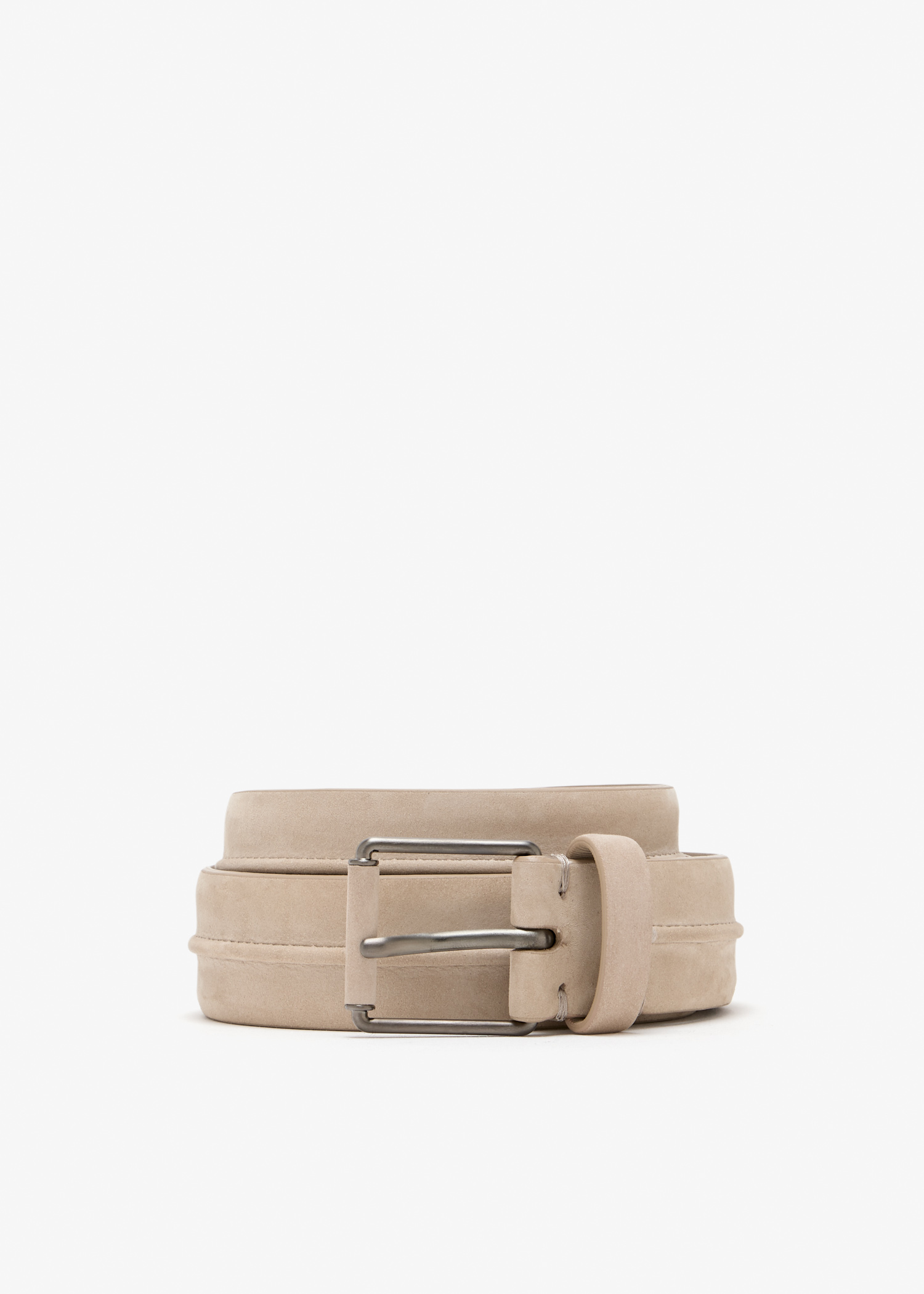 

Nubuck belt, Beige