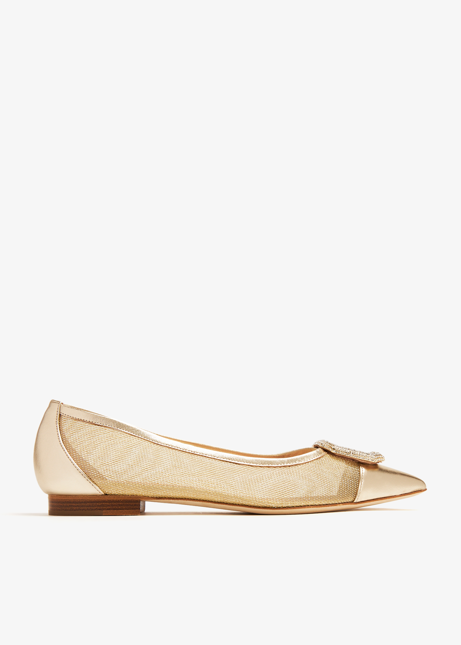 

Lina ballet flats, Gold