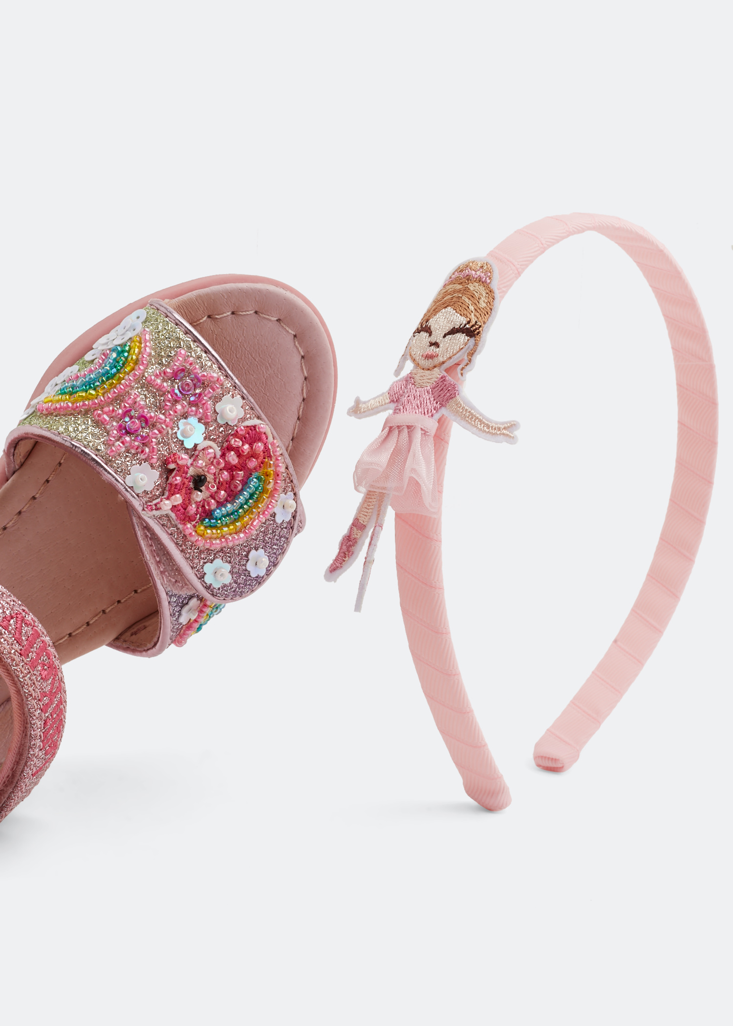

Unicorn sandals, Multicolored