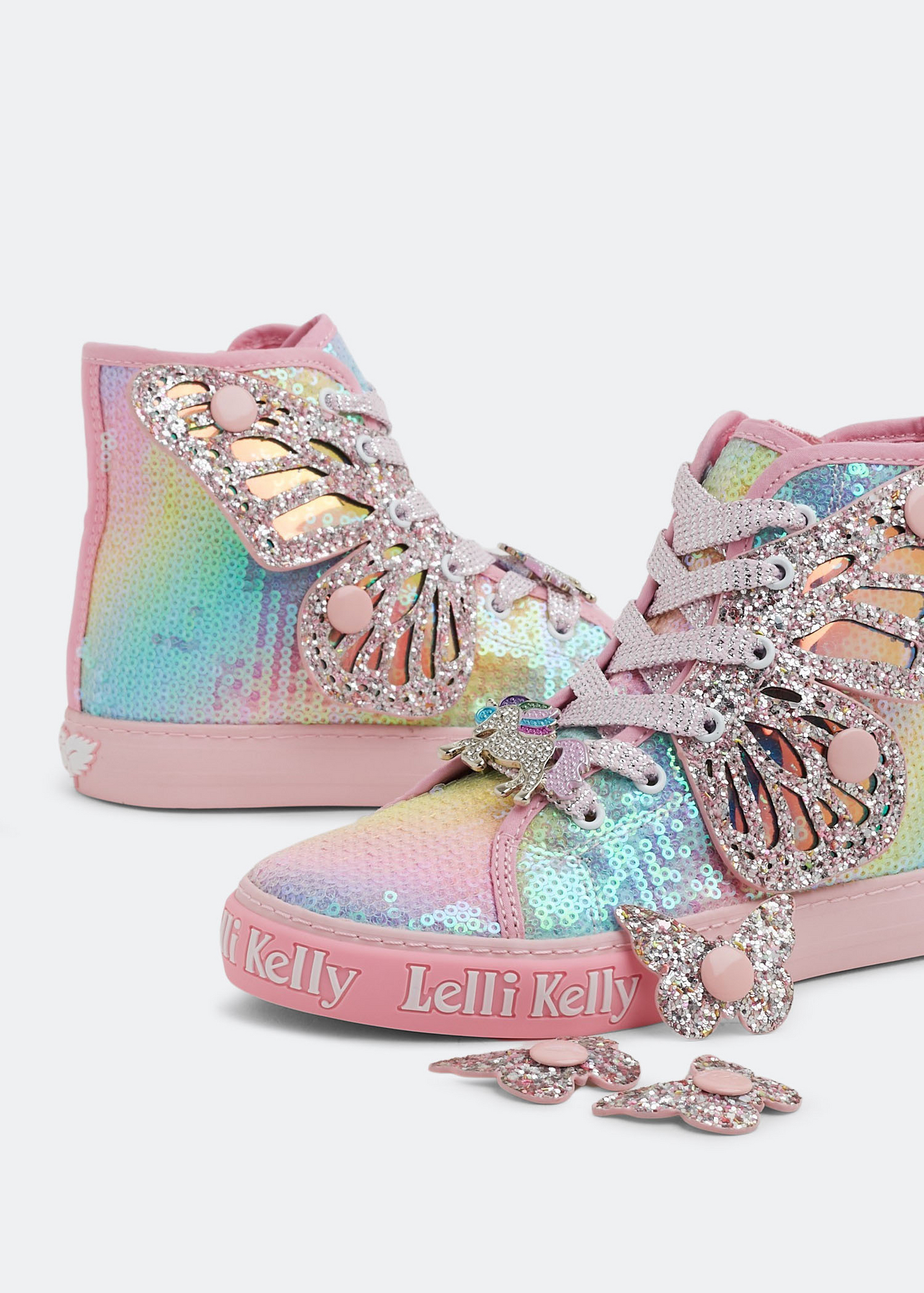 

Unicorn wings sneakers, Multi-coloured