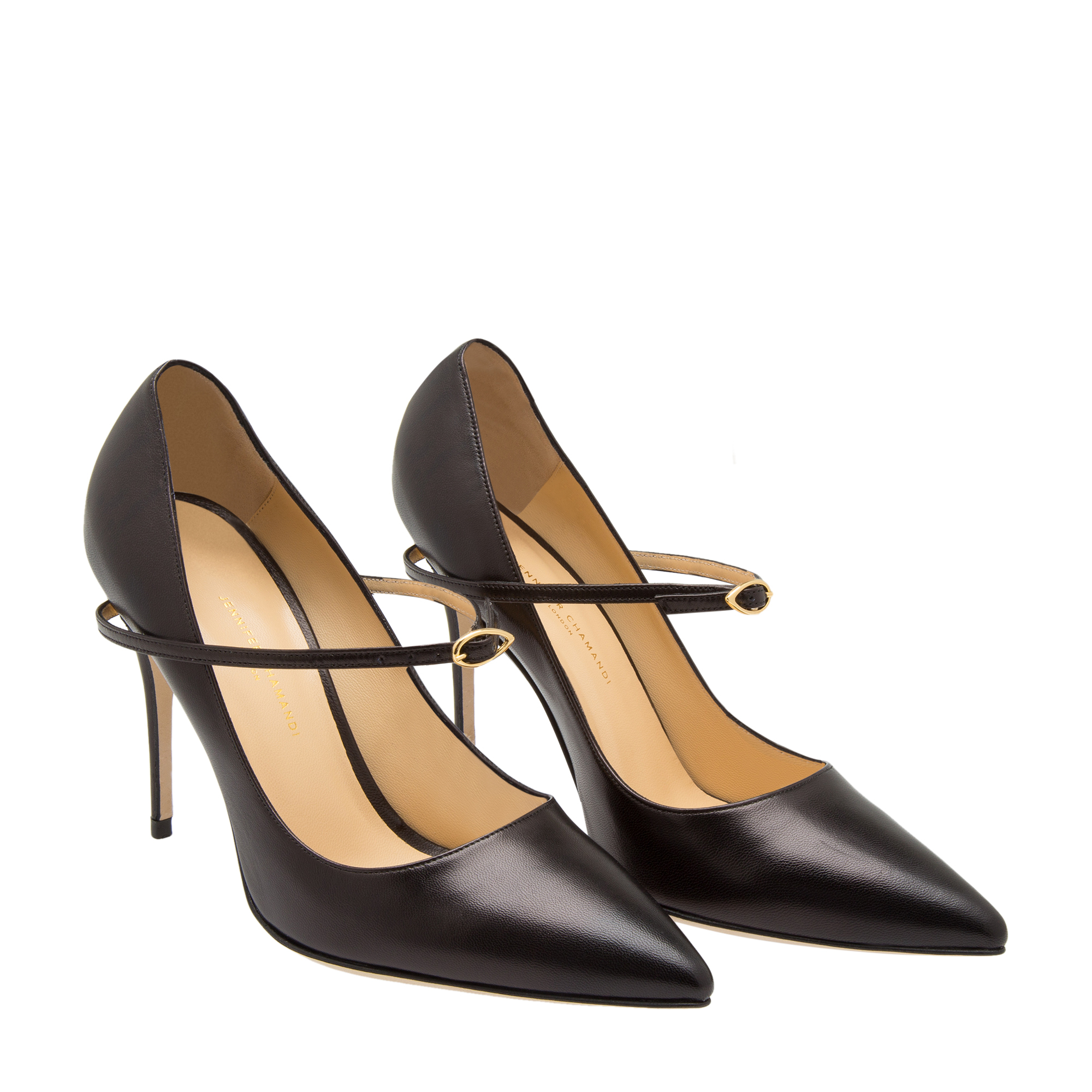 

Lorenzo leather pumps, Black