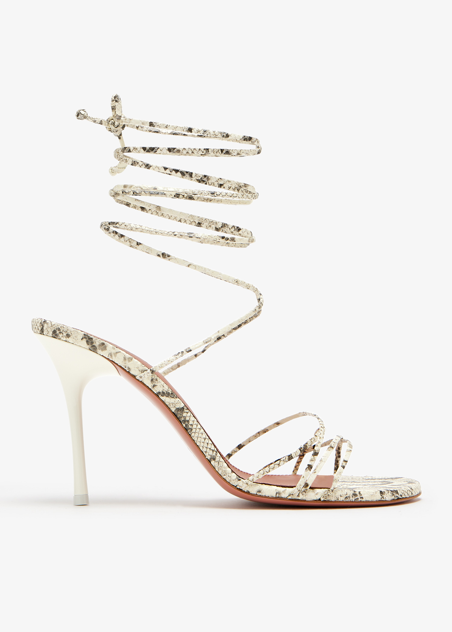 

Lori lace-up sandals, Animal printed