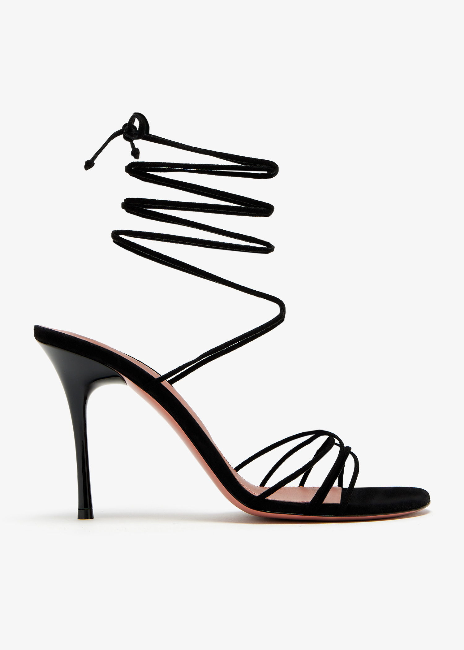 

Lori lace-up sandals, Black