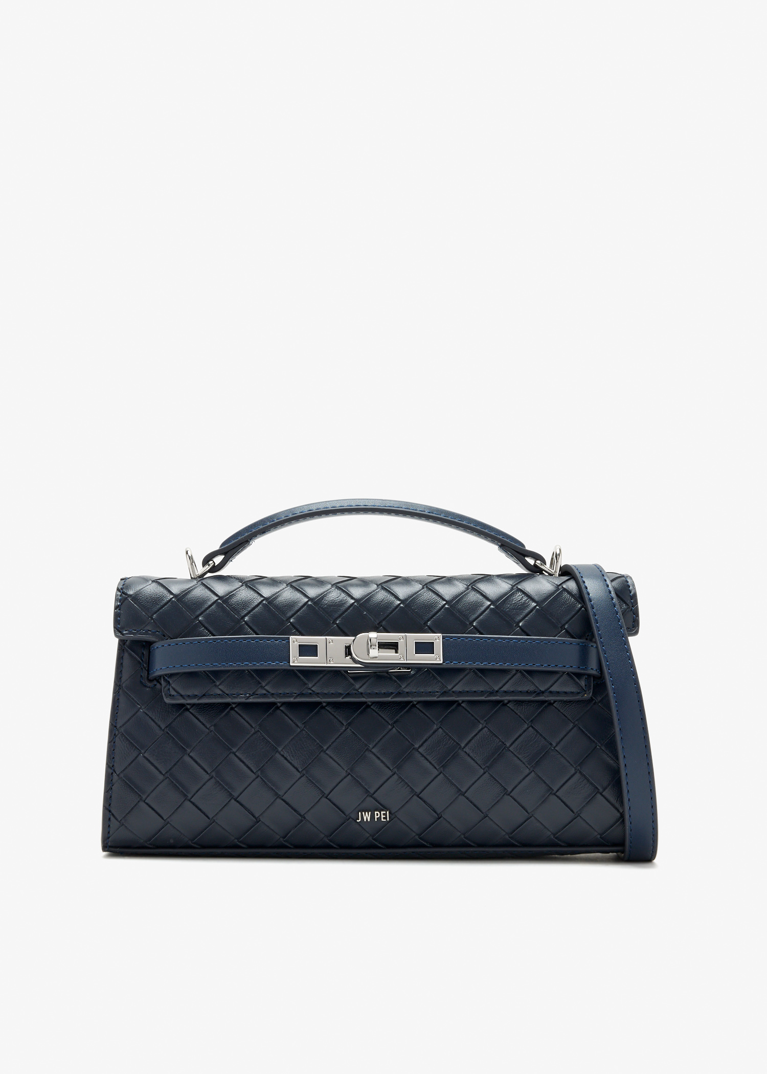 

Noor top handle bag, Navy