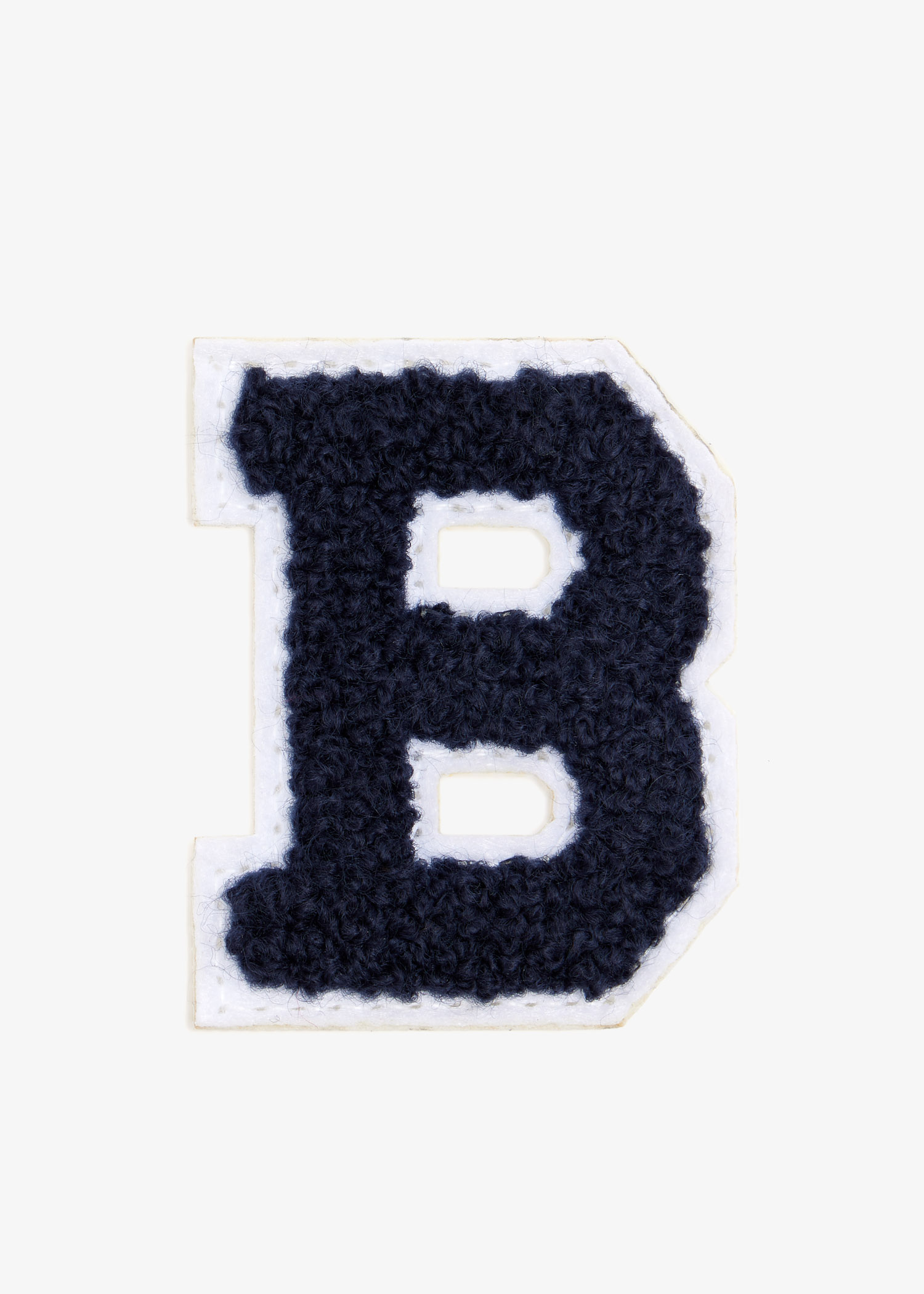 

2" Chenille Varsity Letter 'B' patch, Navy