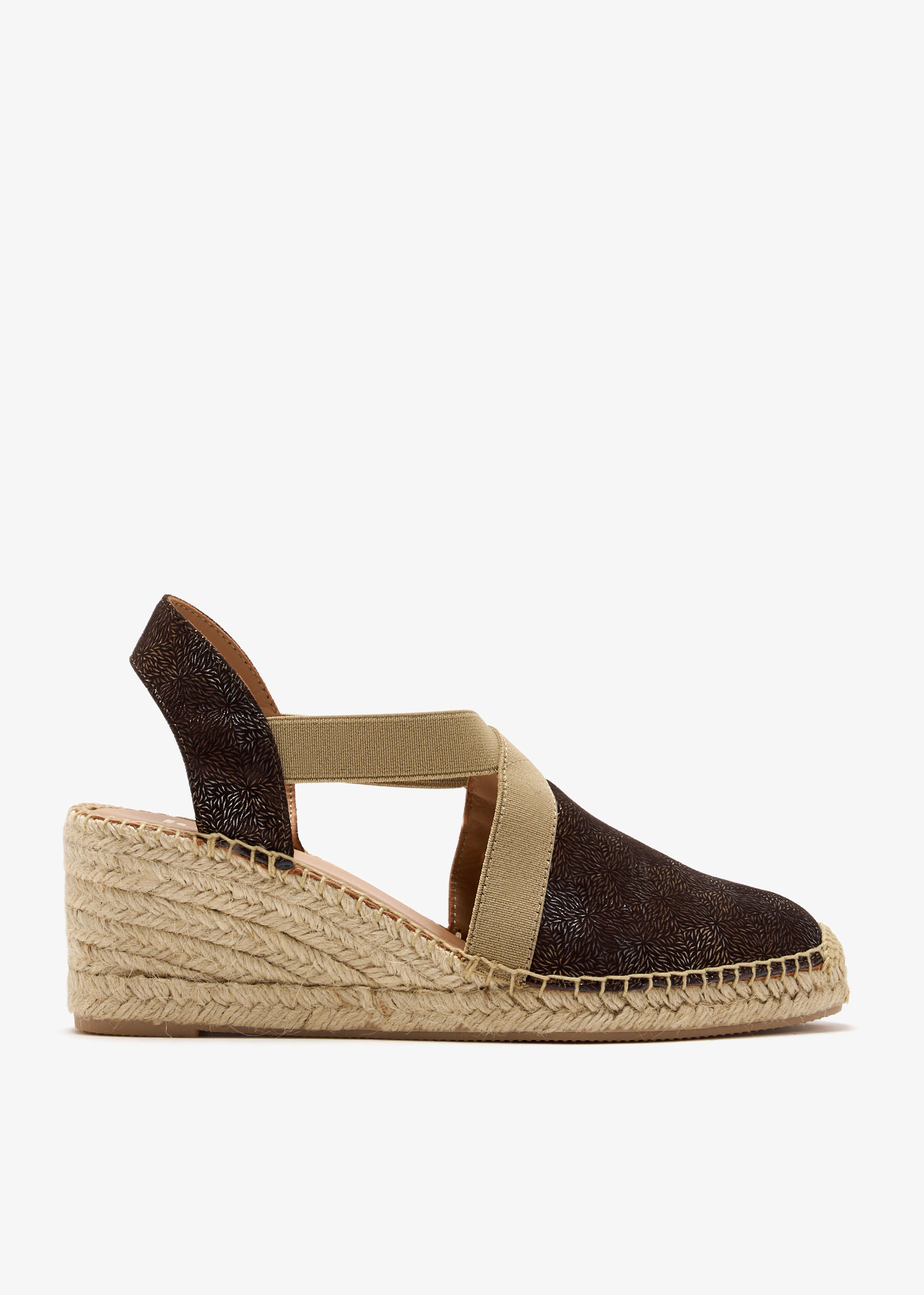 

Lucia wedge espadrilles, Brown