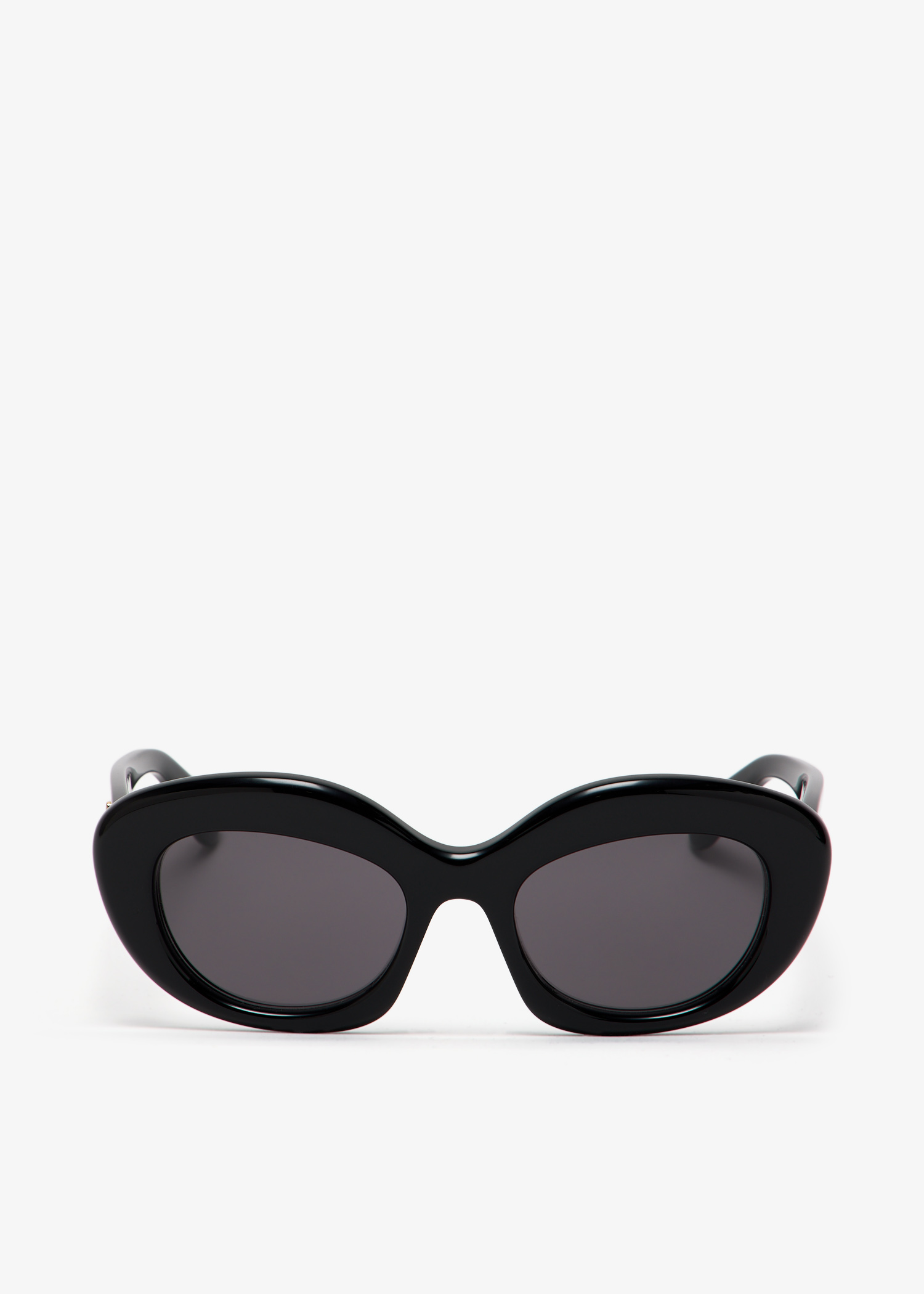 

Curvy cat-eye sunglasses, Black