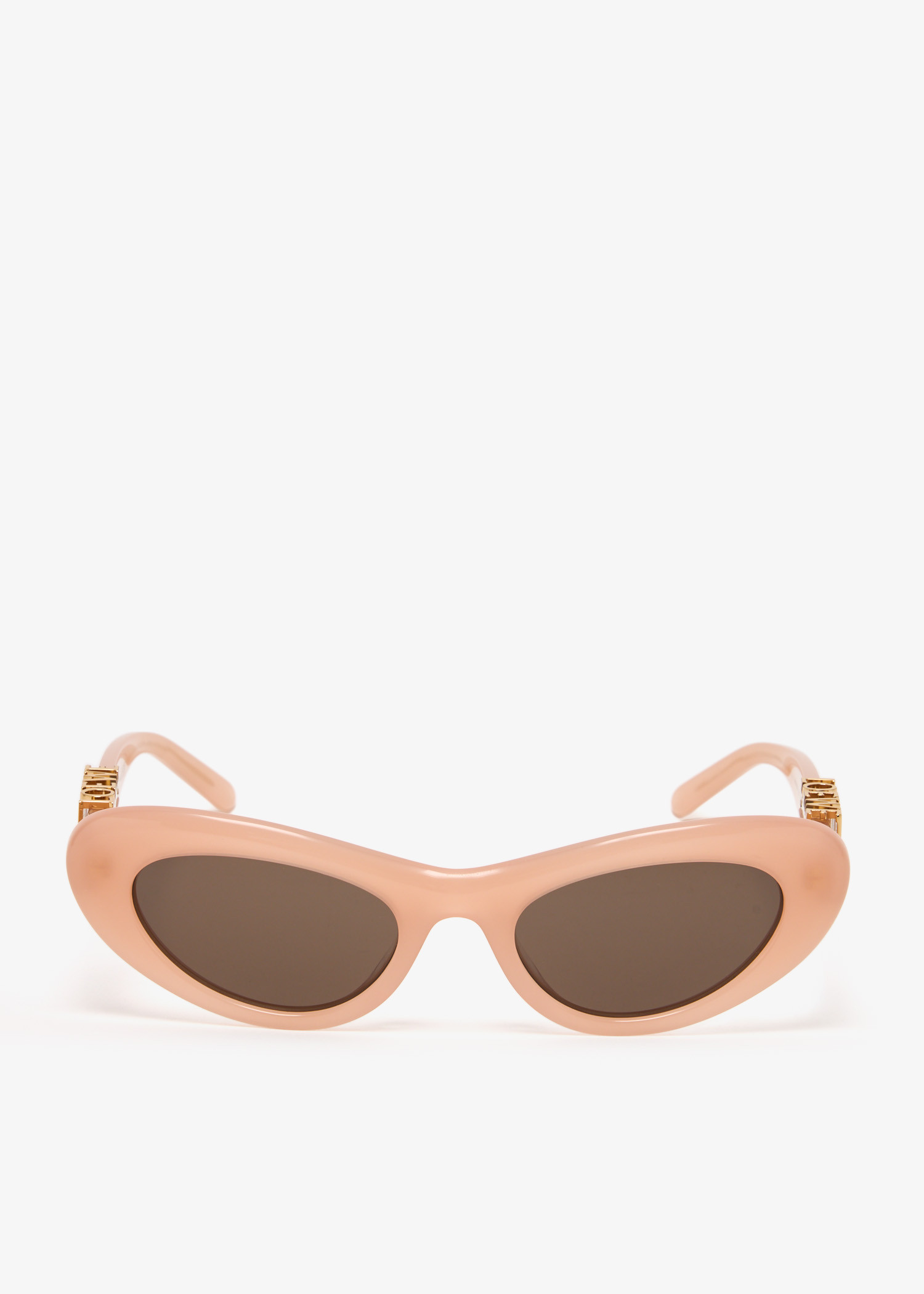 

Slim oval sunglasses, Pink