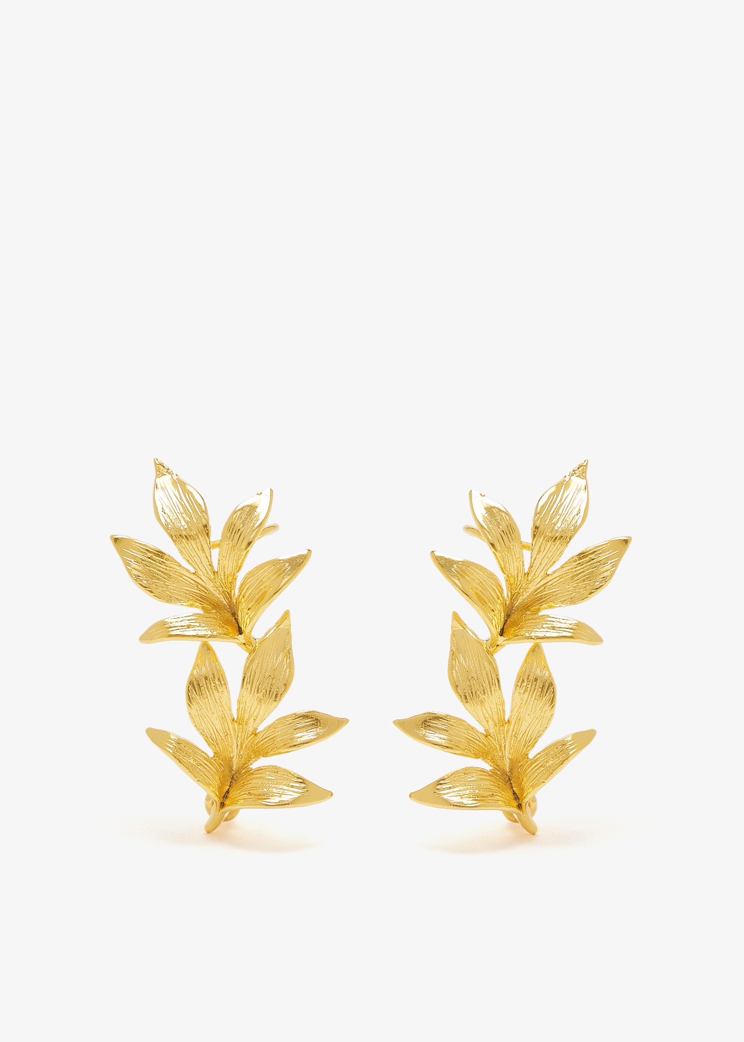 

Guzmania Crescendo ear cuffs, Gold