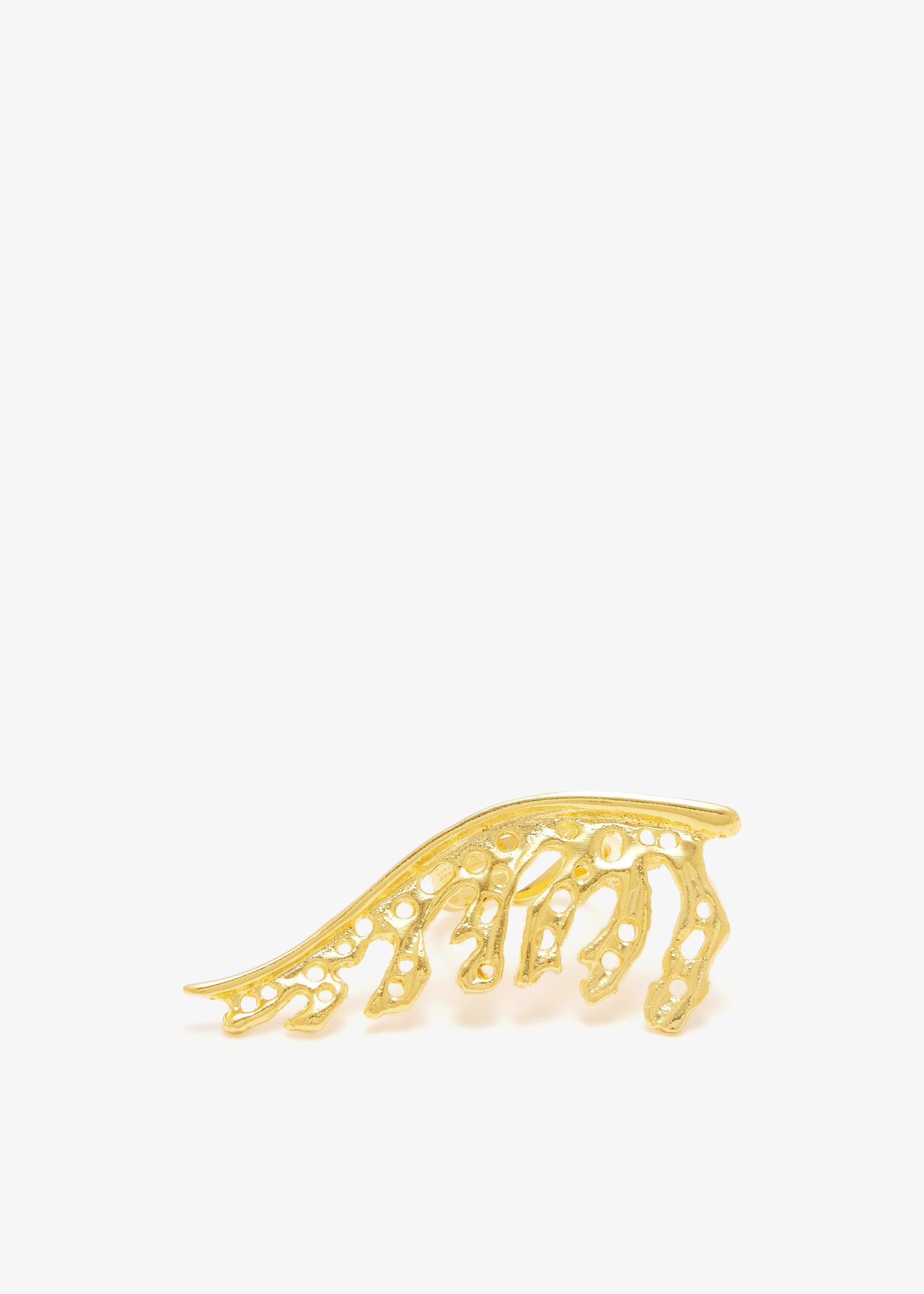 

Mystic Leaf ring, Gold