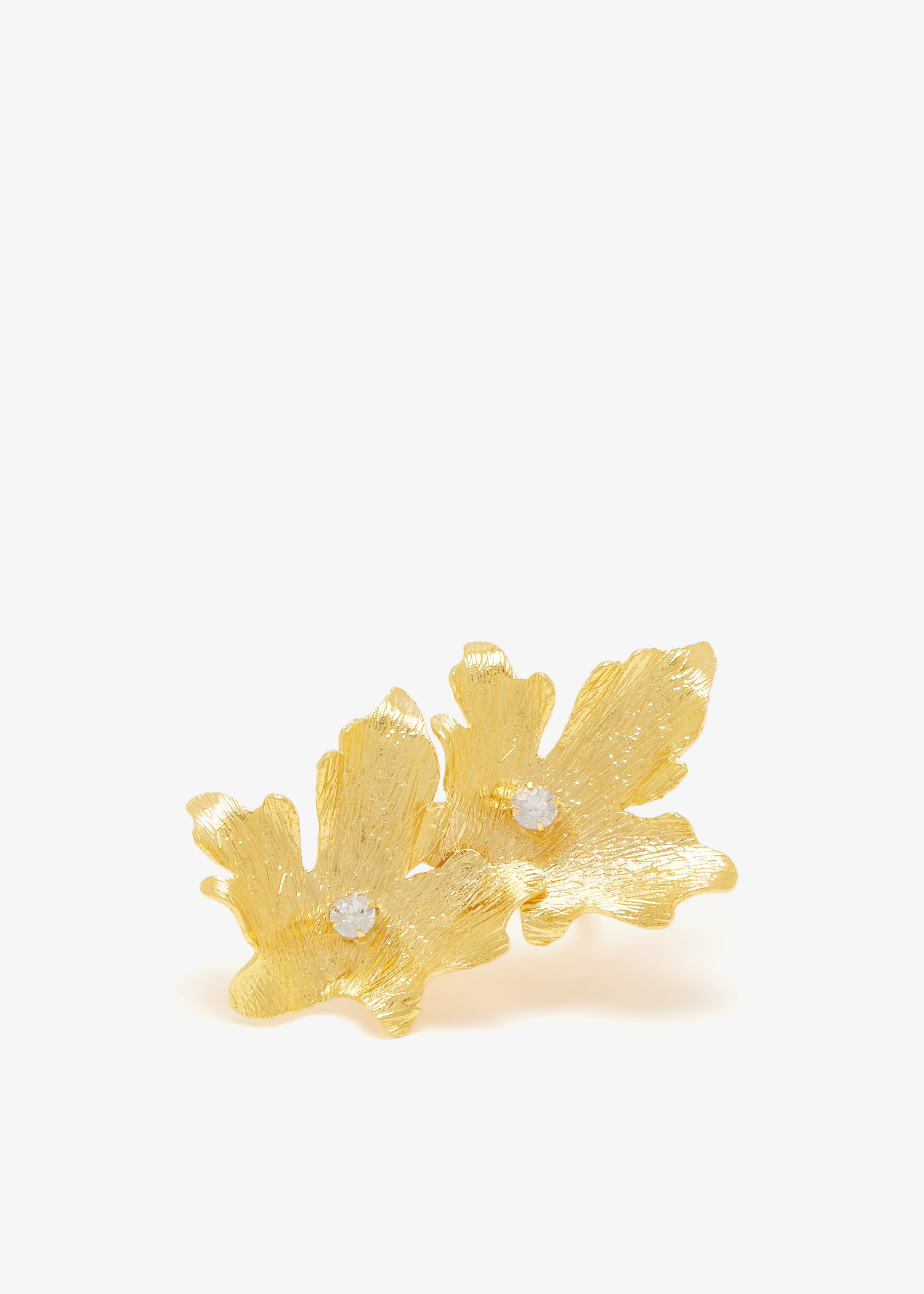 

Mystic Vine Leaf ring, Gold