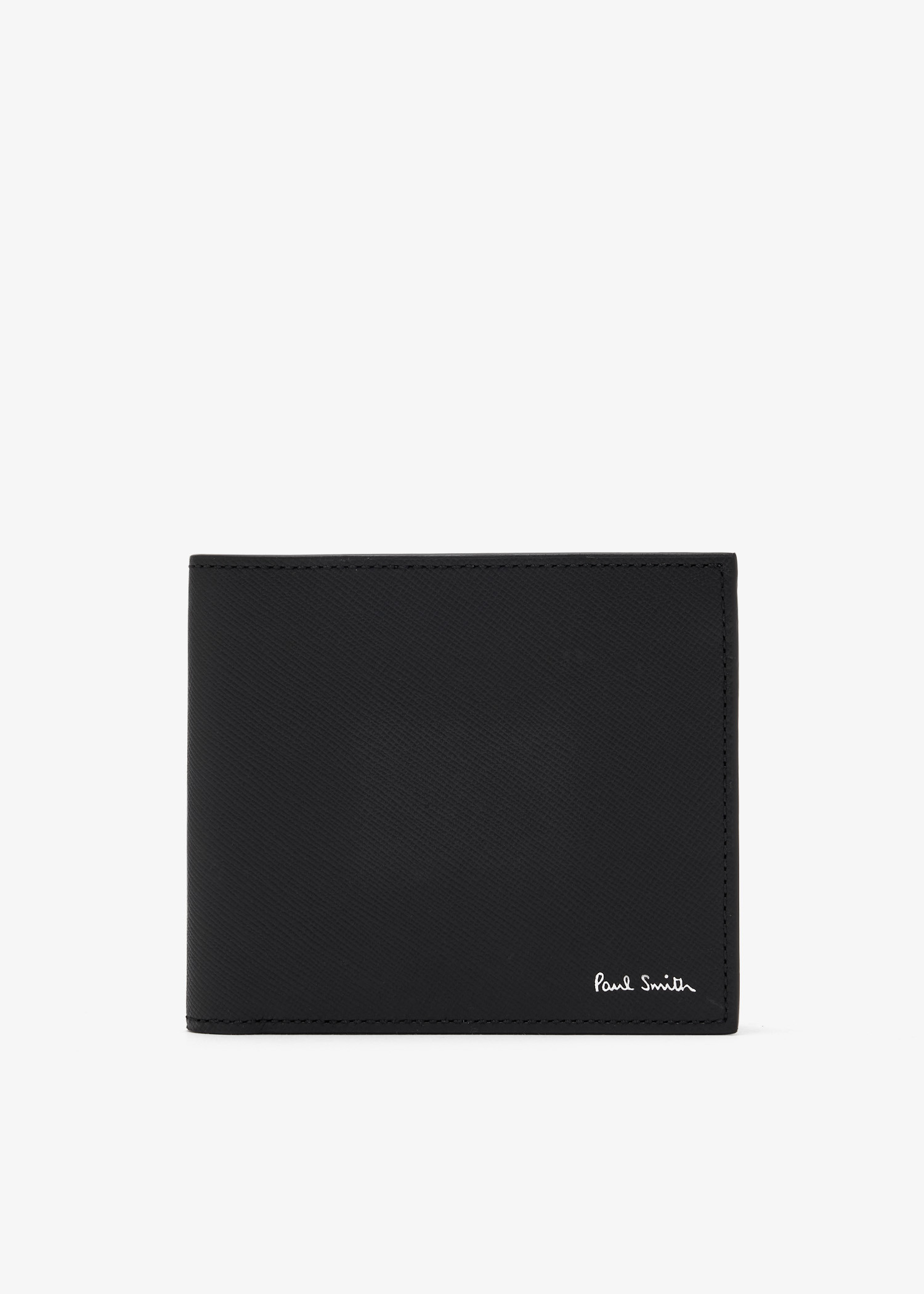 

Pixelated Mini interior billfold wallet, Black