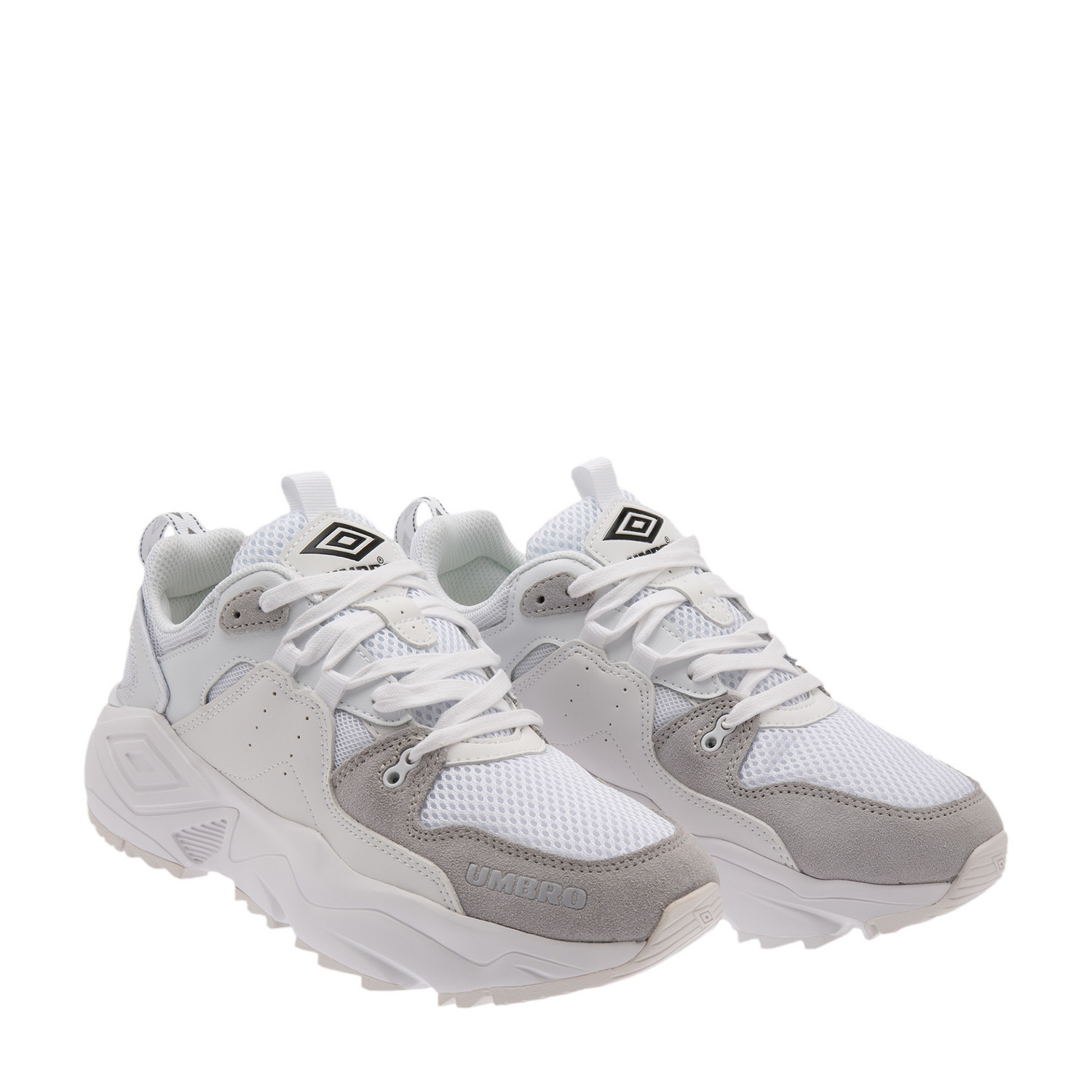 

Run M sneakers, White