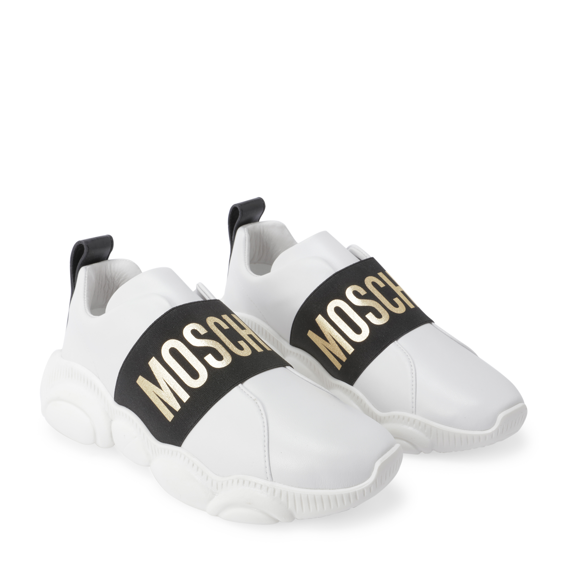 

Teddy Run logo sneakers, White