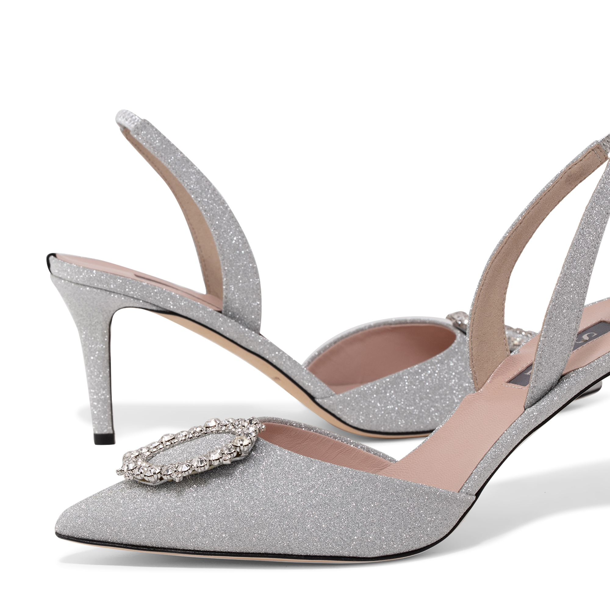 

Mabel pumps, Silver