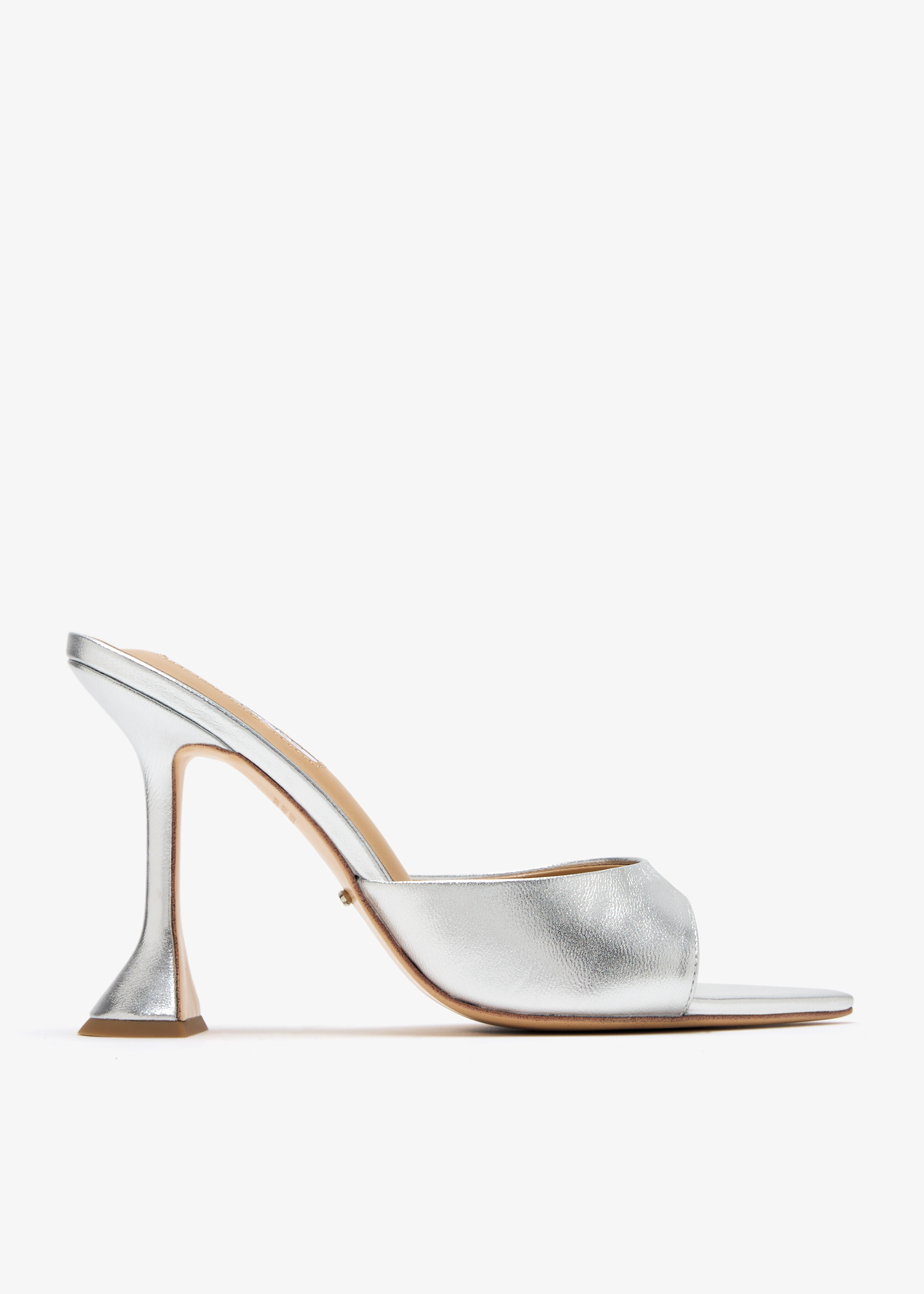 

Marcel mules, Silver