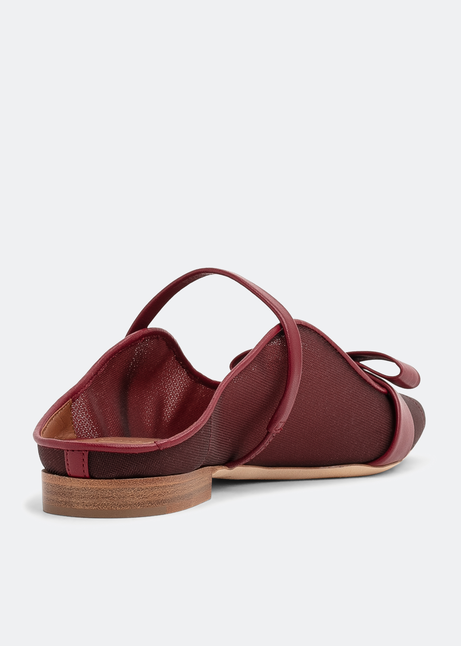 

Marguerite flat mules, Red