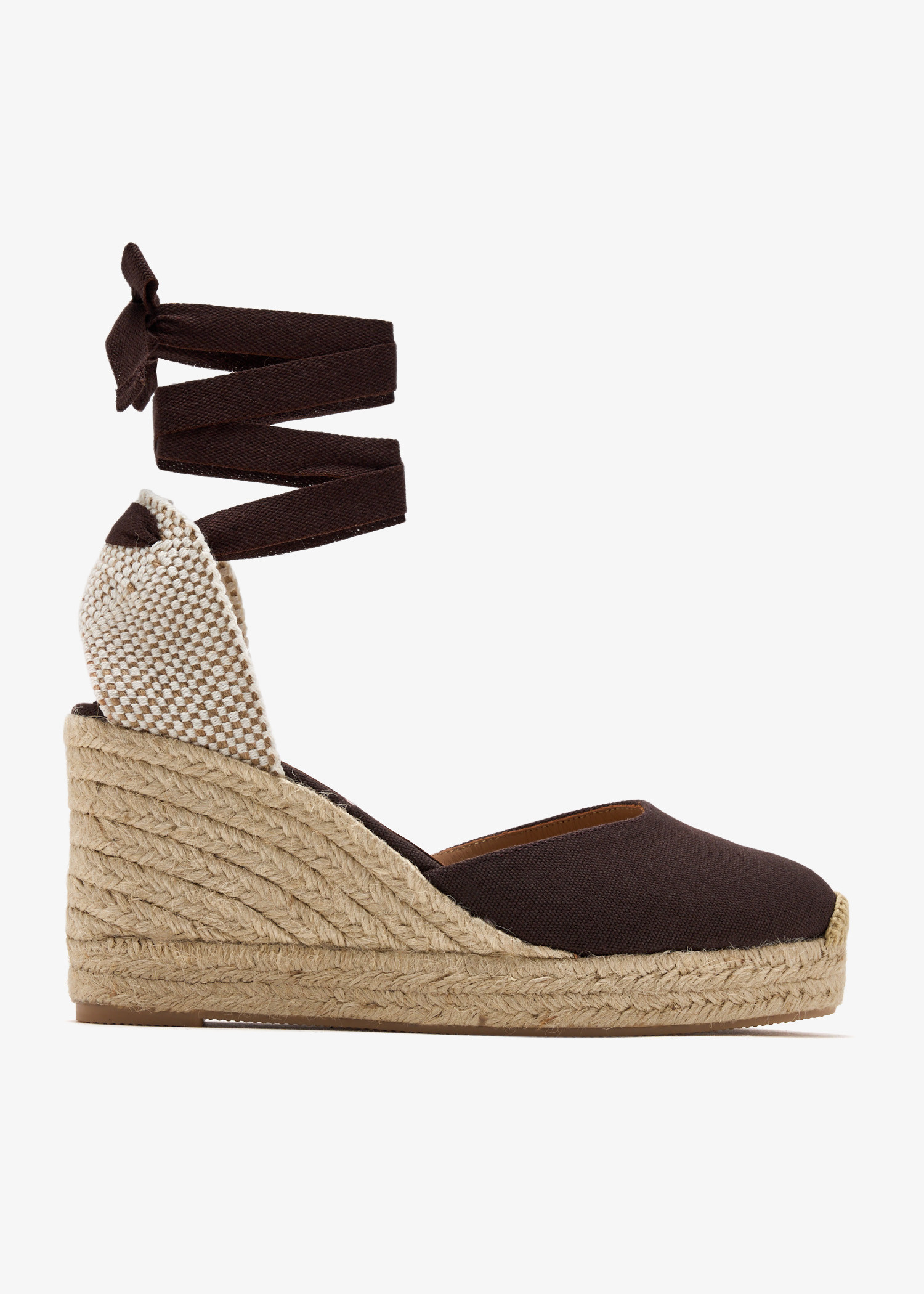 

Maria wedge espadrilles, Brown