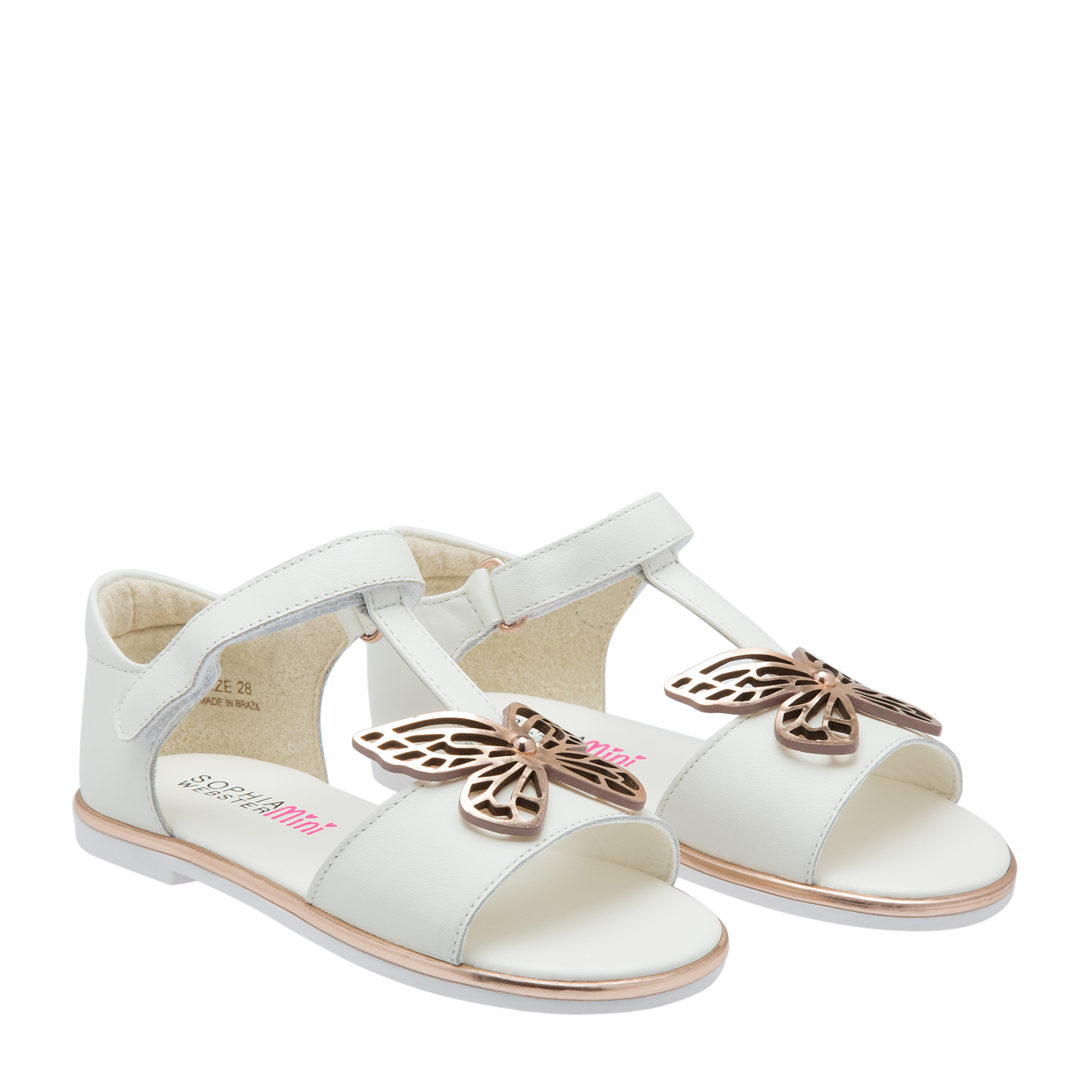 

Flutterby sandals, White